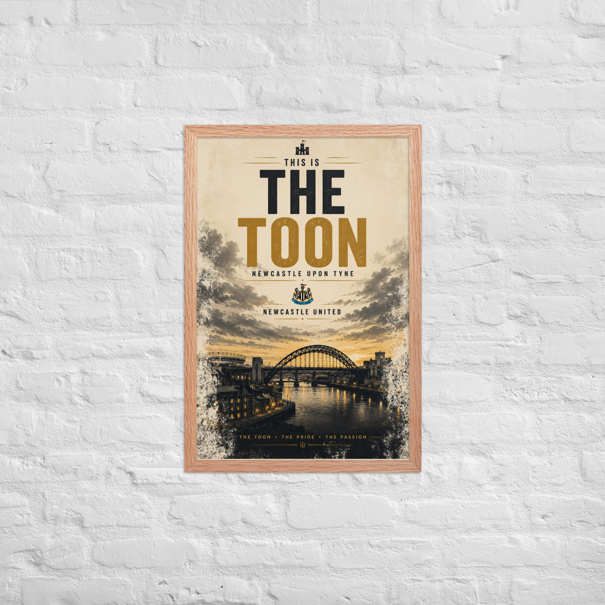 The Toon Army Newcastle Framed Poster | Newcastle United Wall Art | NUFC Football Fan Gift - Image 13