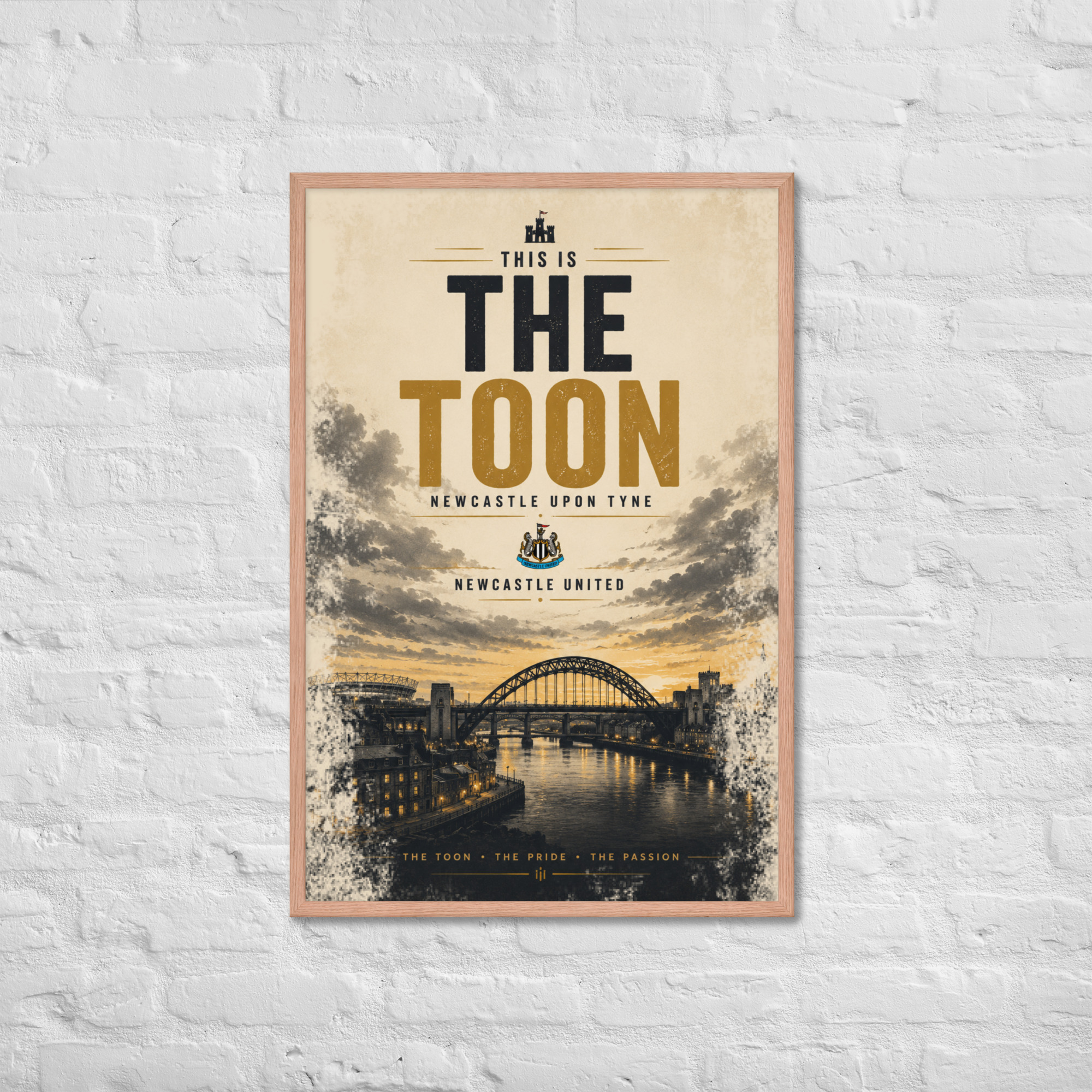The Toon Army Newcastle Framed Poster | Newcastle United Wall Art | NUFC Football Fan Gift - Image 14