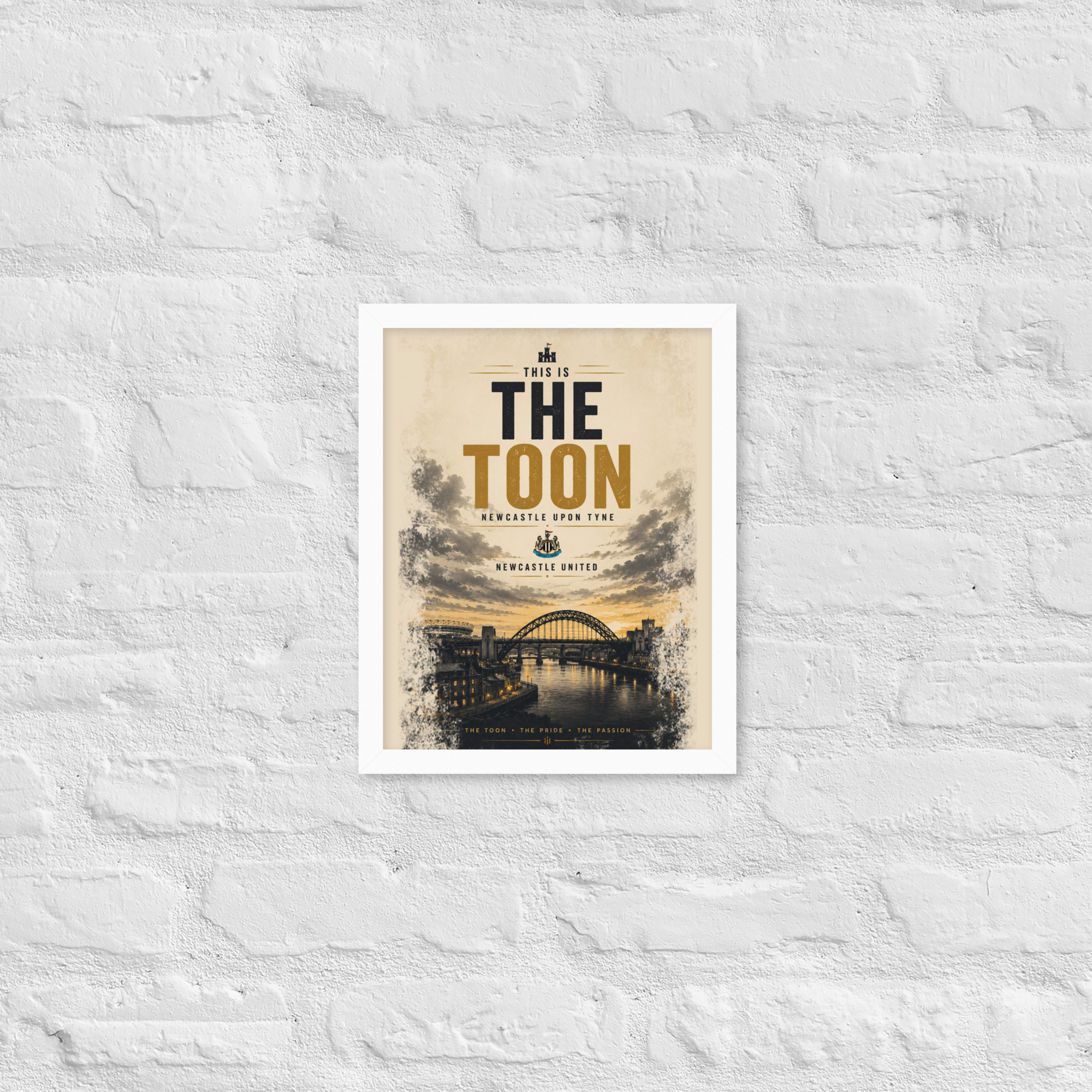 The Toon Army Newcastle Framed Poster | Newcastle United Wall Art | NUFC Football Fan Gift - Image 15