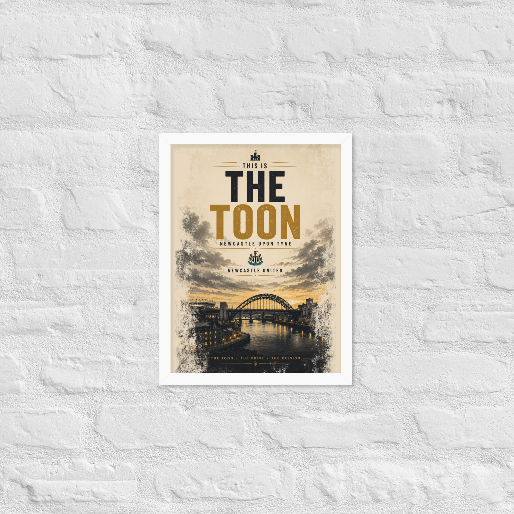 The Toon Army Newcastle Framed Poster | Newcastle United Wall Art | NUFC Football Fan Gift - Image 16