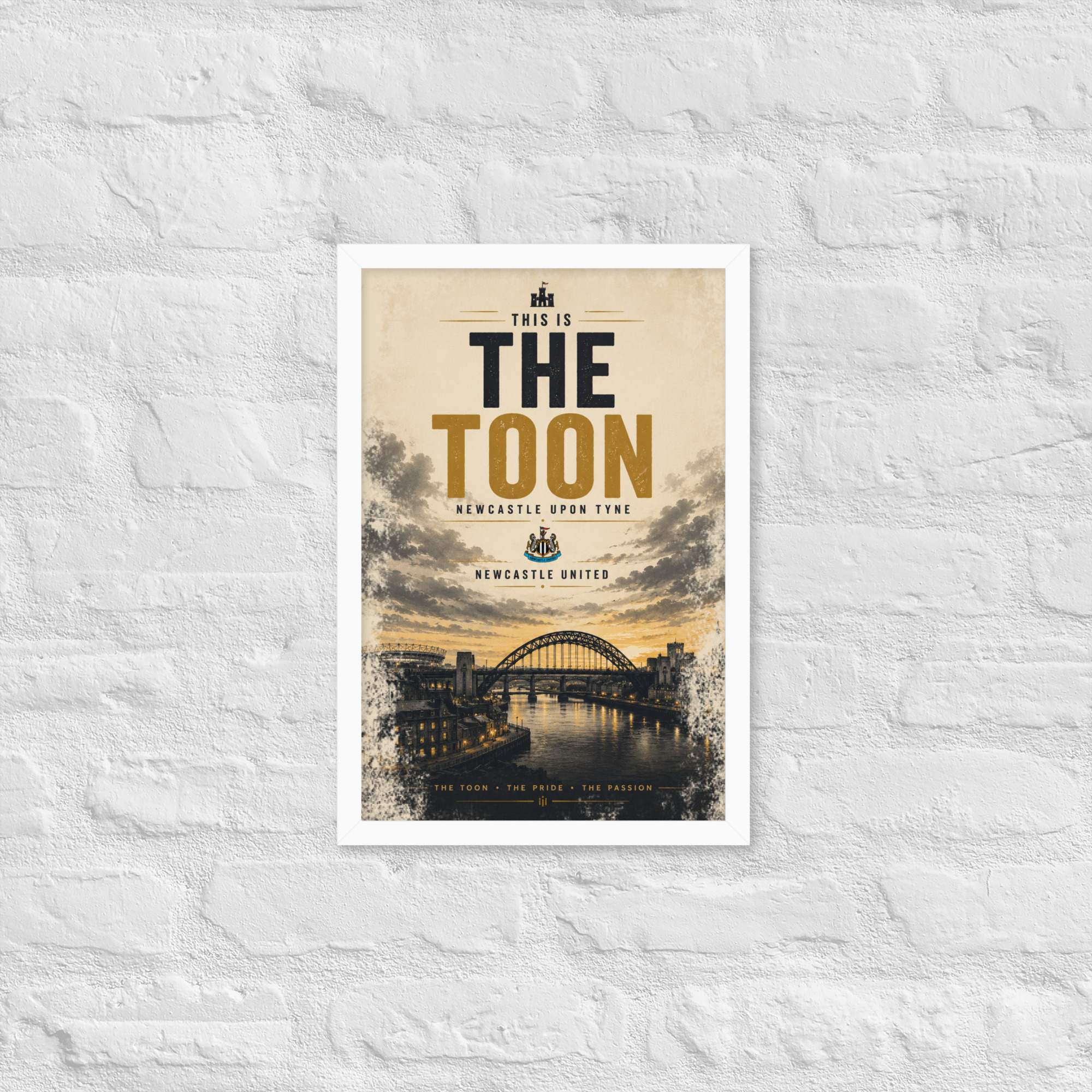 The Toon Army Newcastle Framed Poster | Newcastle United Wall Art | NUFC Football Fan Gift - Image 17