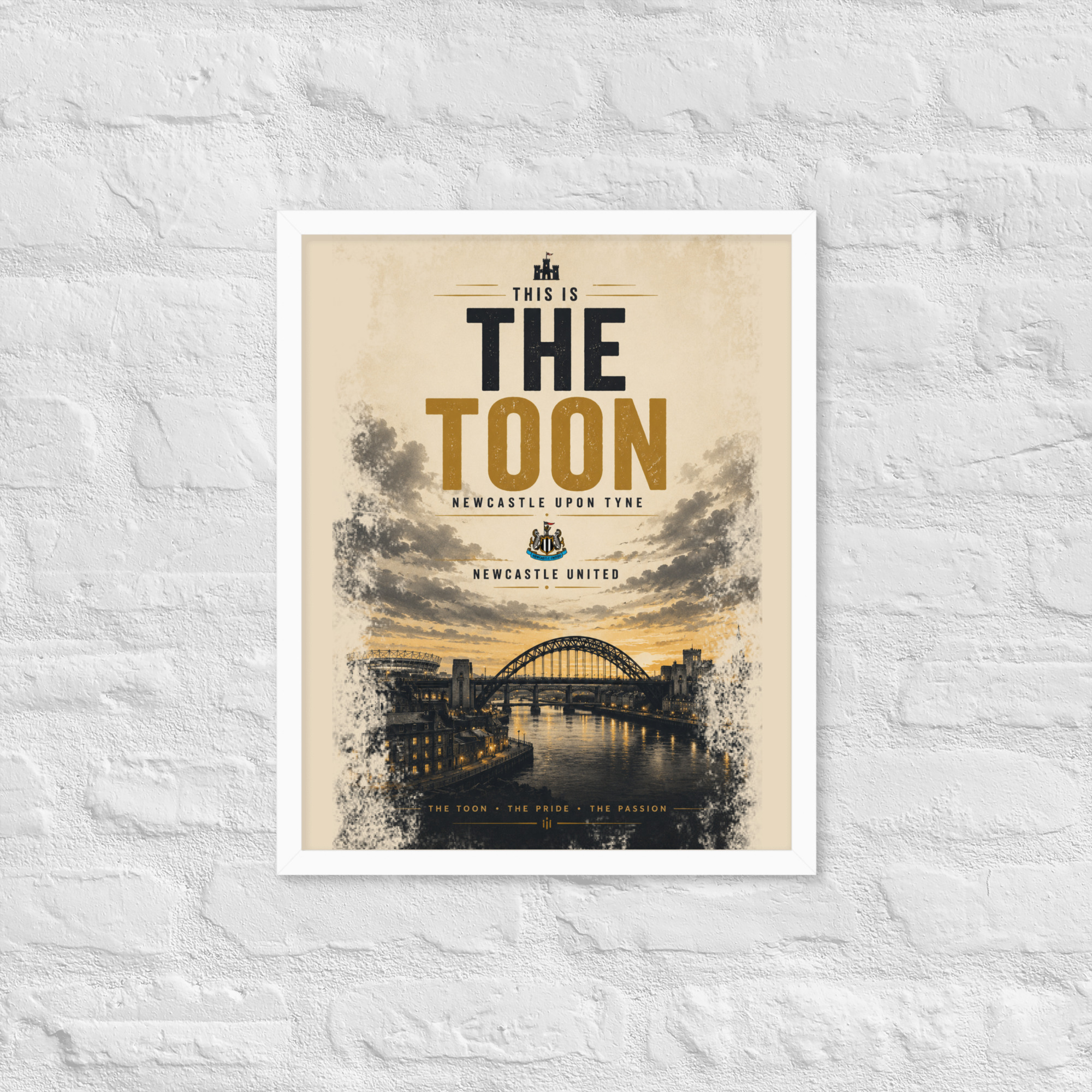 The Toon Army Newcastle Framed Poster | Newcastle United Wall Art | NUFC Football Fan Gift - Image 18