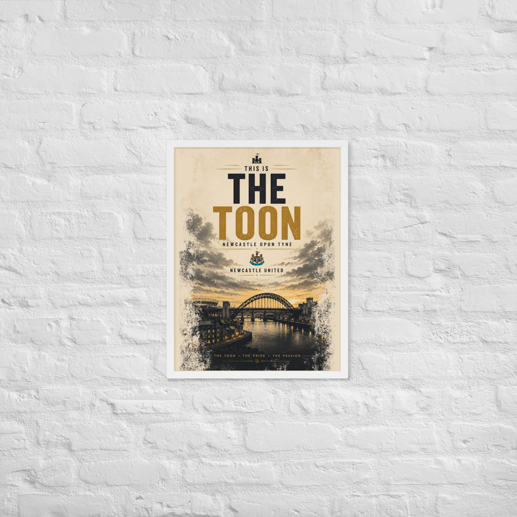 The Toon Army Newcastle Framed Poster | Newcastle United Wall Art | NUFC Football Fan Gift - Image 19