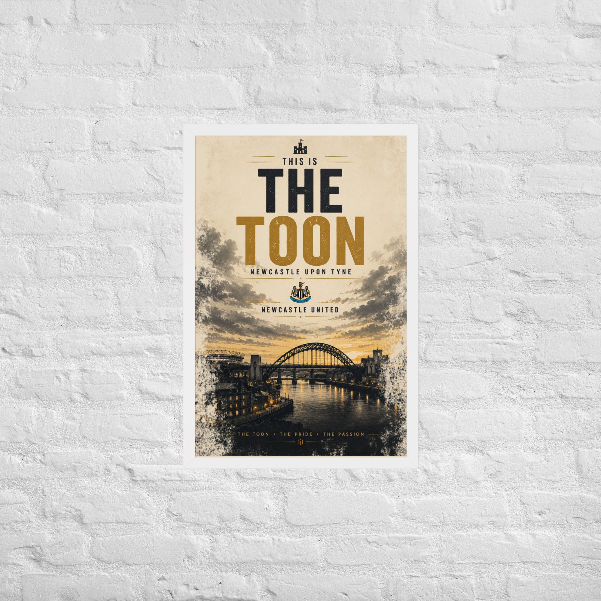 The Toon Army Newcastle Framed Poster | Newcastle United Wall Art | NUFC Football Fan Gift - Image 20
