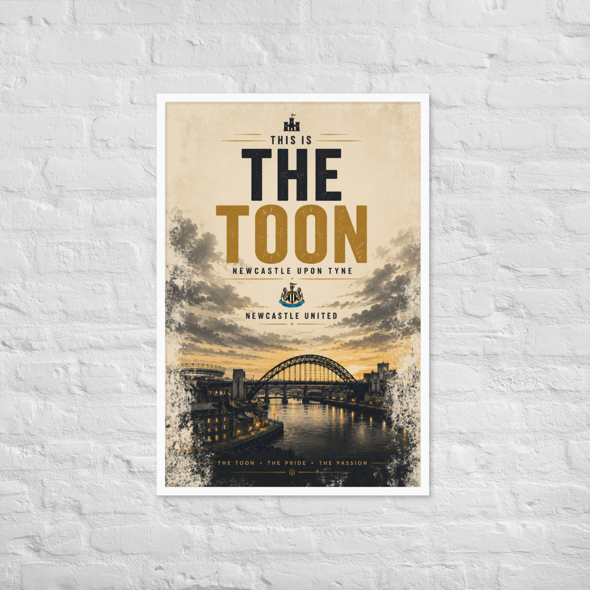The Toon Army Newcastle Framed Poster | Newcastle United Wall Art | NUFC Football Fan Gift - Image 21