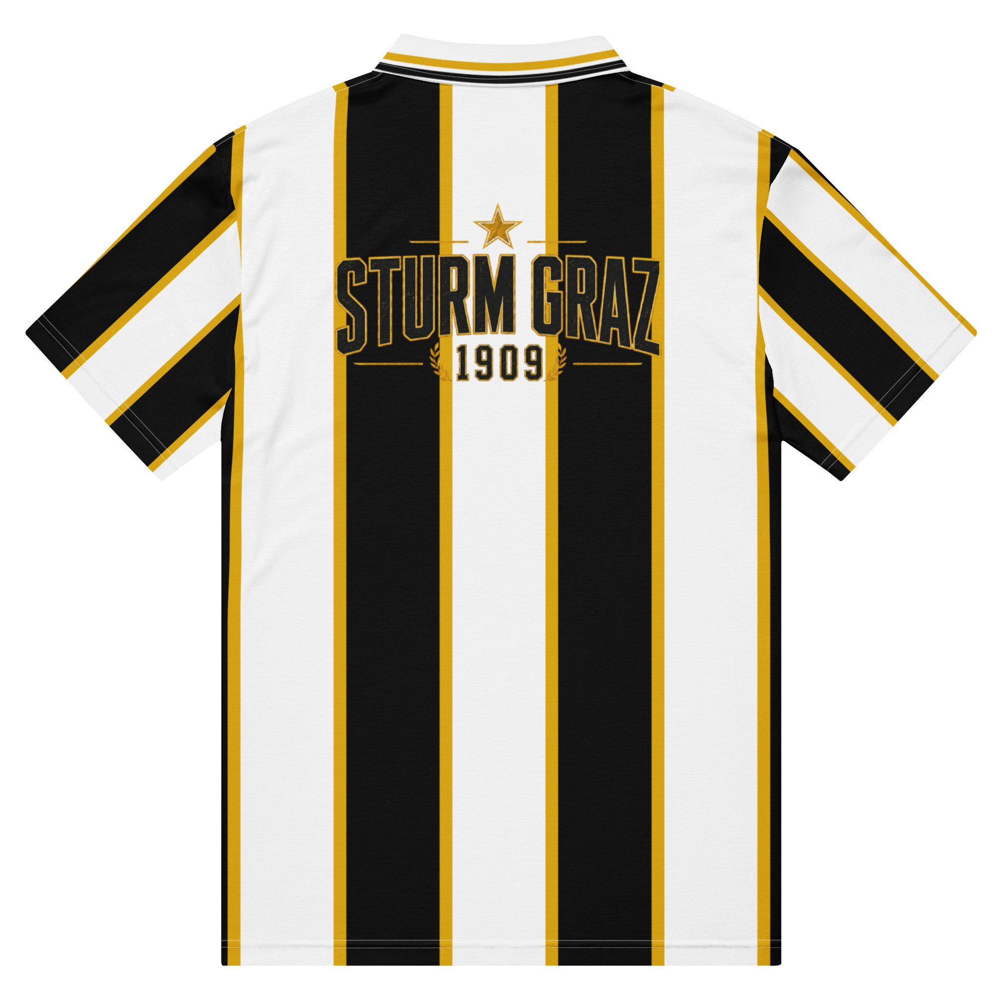 SK Sturm Graz Men’s Slim Fit Polo Shirt | Football Fan Polo - Image 7