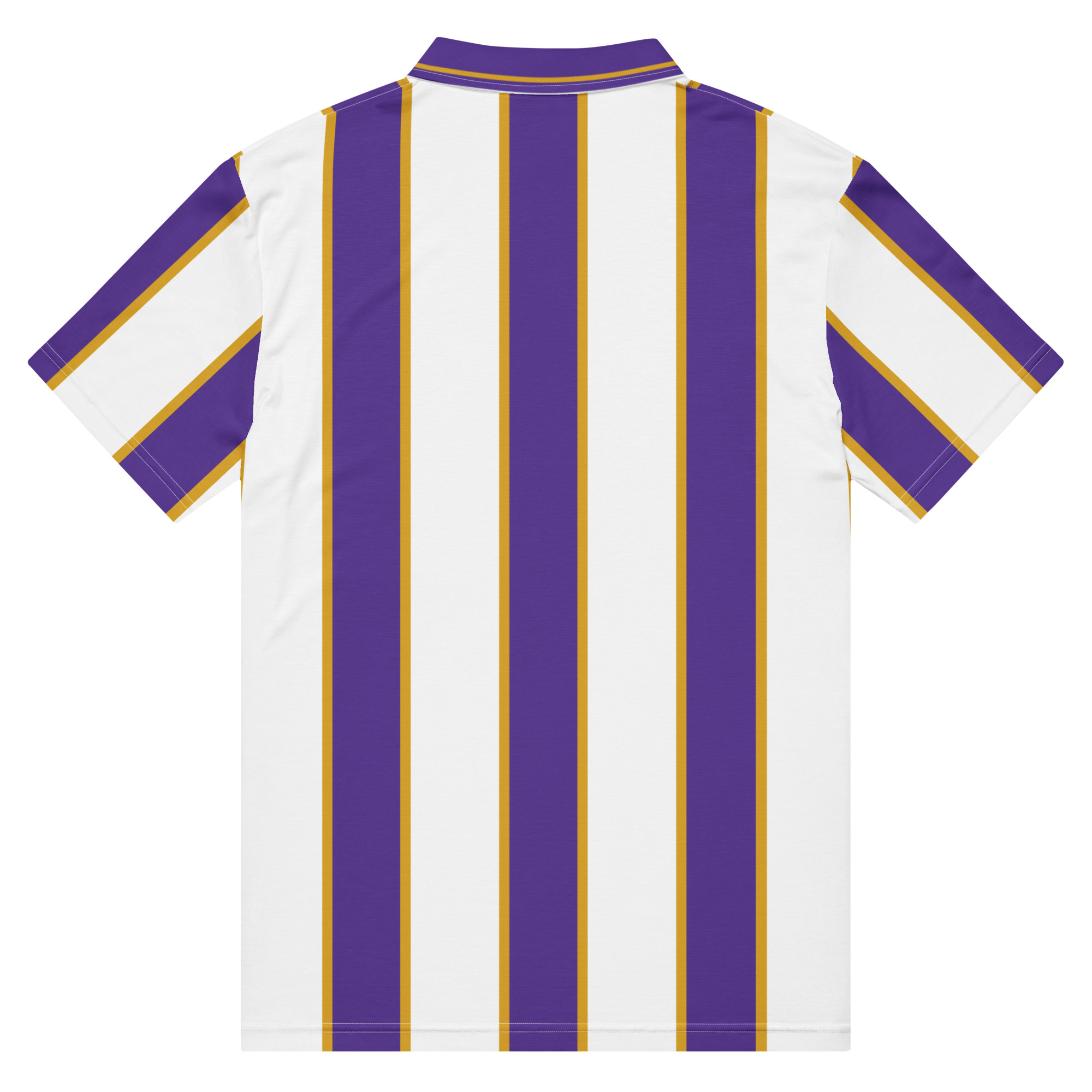 Anderlecht Slim Fit Polo | Purple & White Fan Shirt - Image 7