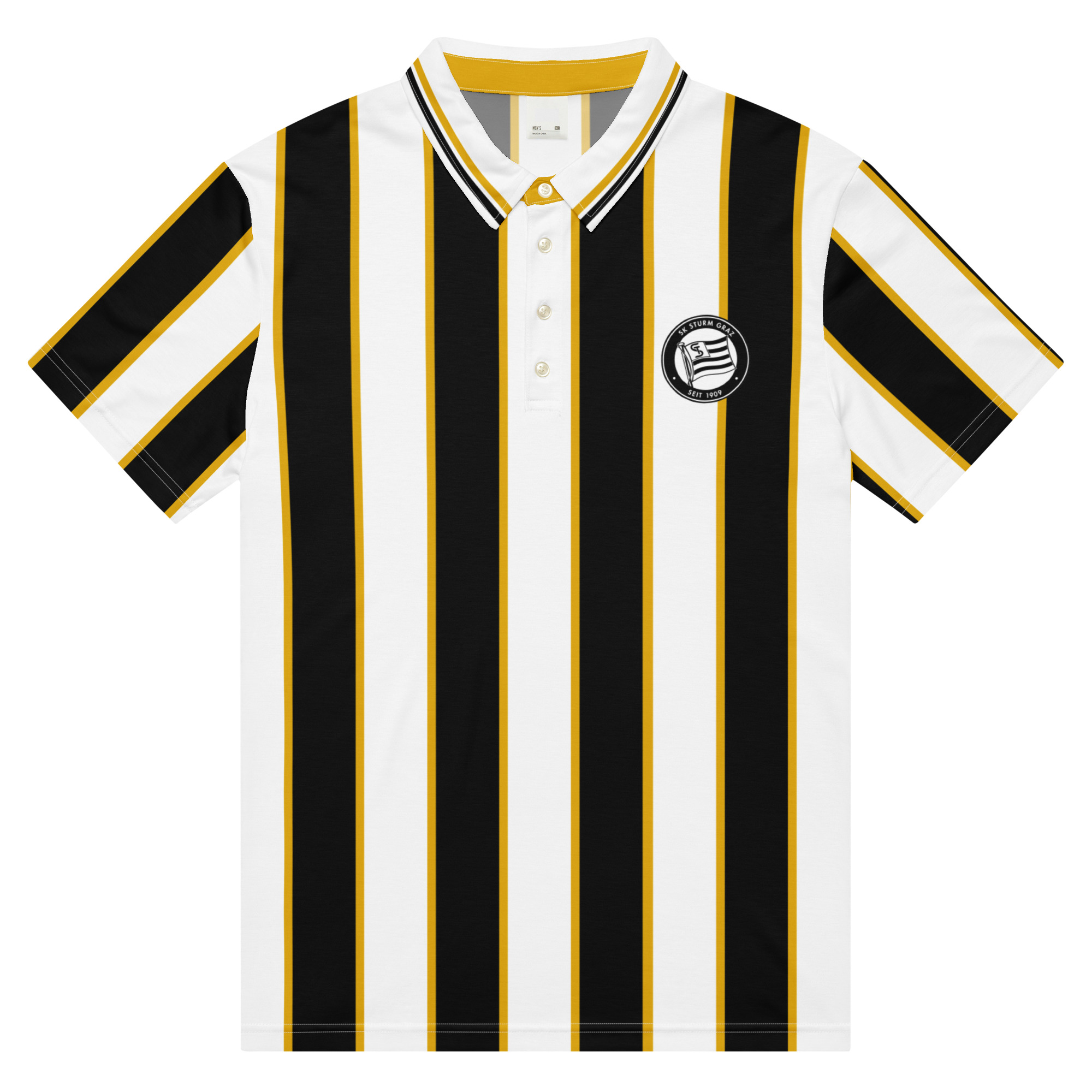 Sturm Graz Men’s Slim Fit Polo Shirt | Sturm Graz Fan Polo - Image 6