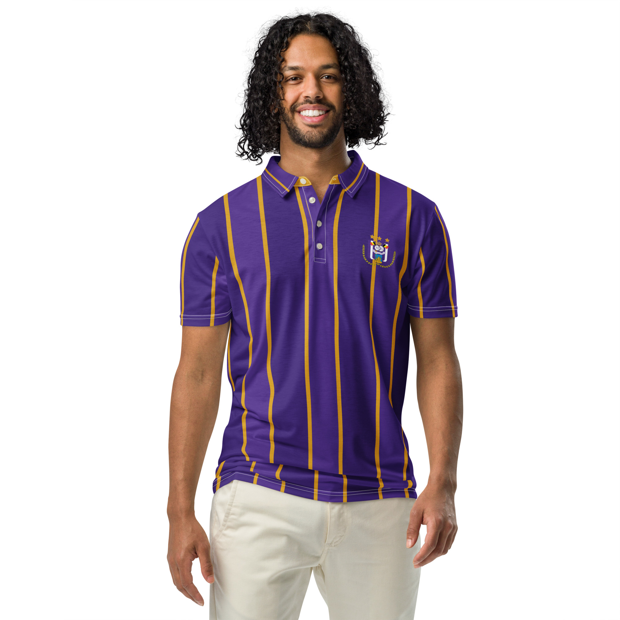 Anderlecht Slim Fit Polo | Anderlecht Fan Shirt