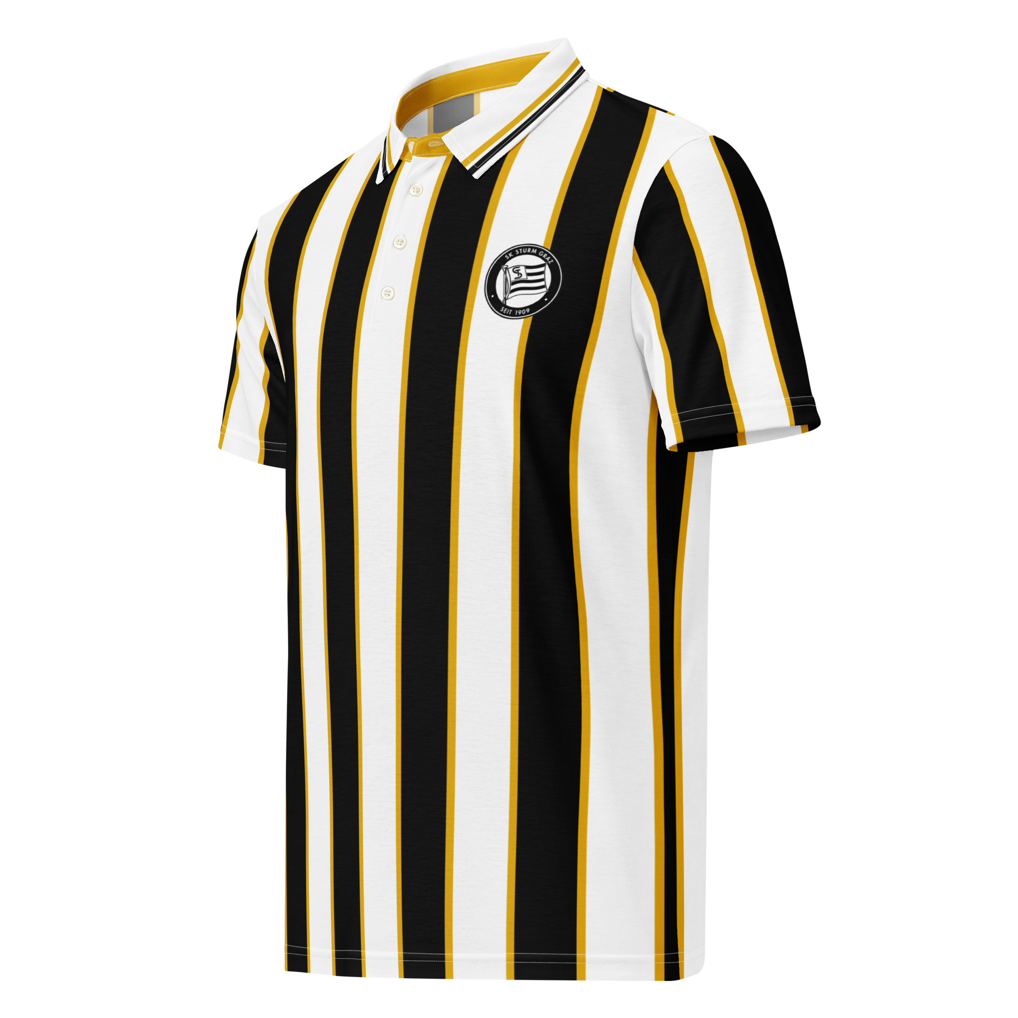 Sturm Graz Men’s Slim Fit Polo Shirt | Sturm Graz Fan Polo - Image 5