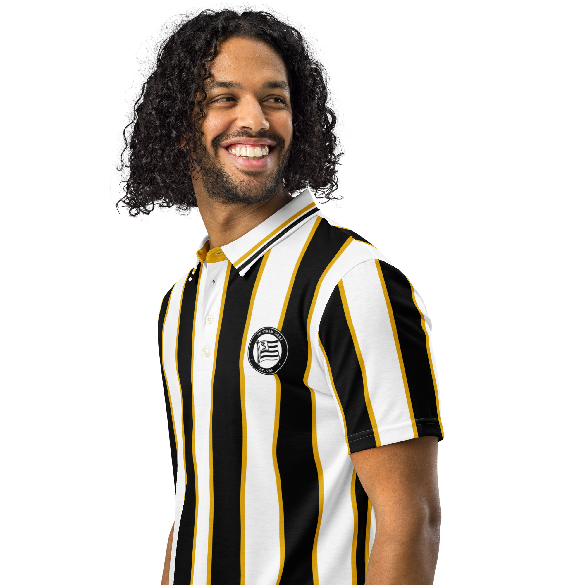 Sturm Graz Men’s Slim Fit Polo Shirt | Sturm Graz Fan Polo - Image 10