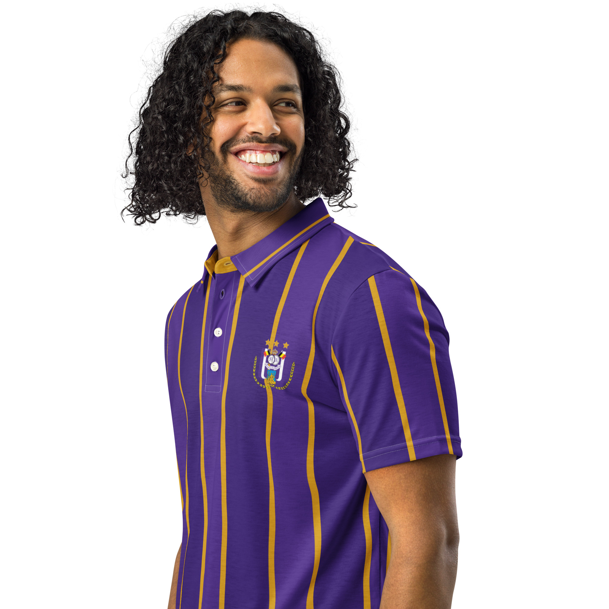 Anderlecht Slim Fit Polo | Anderlecht Fan Shirt - Image 10