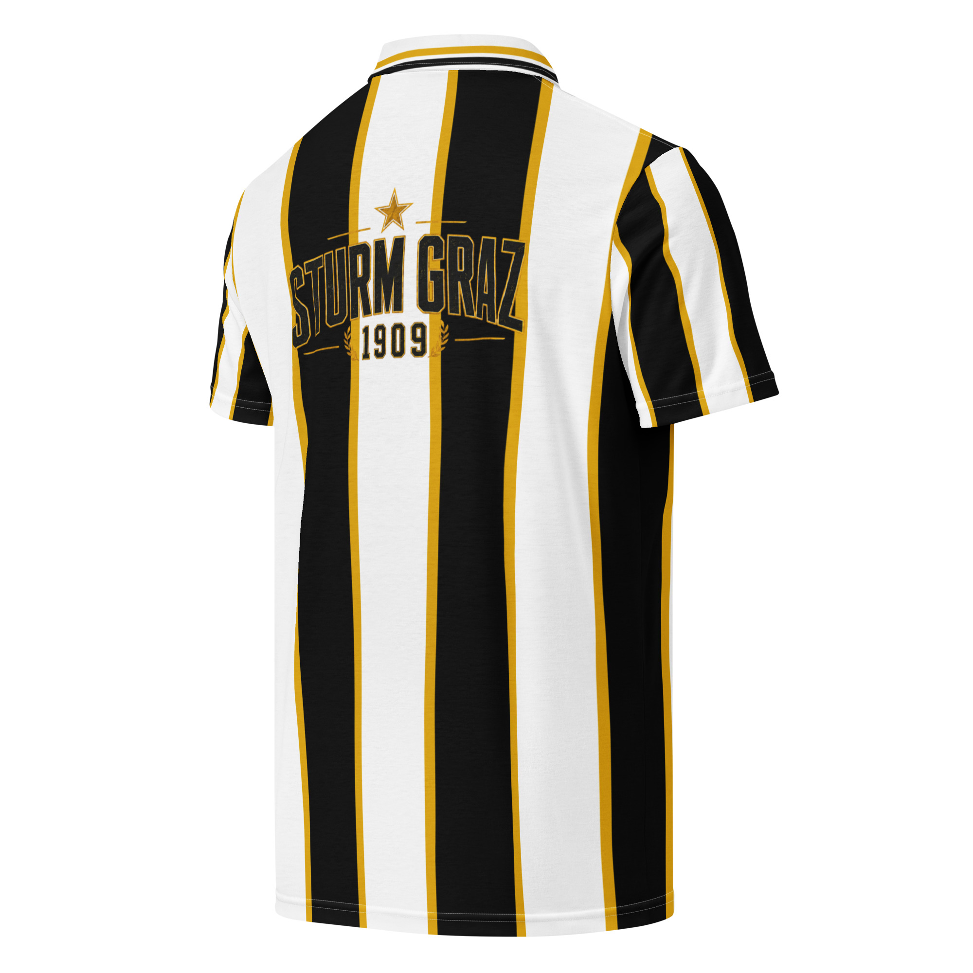 SK Sturm Graz Men’s Slim Fit Polo Shirt | Football Fan Polo - Image 8