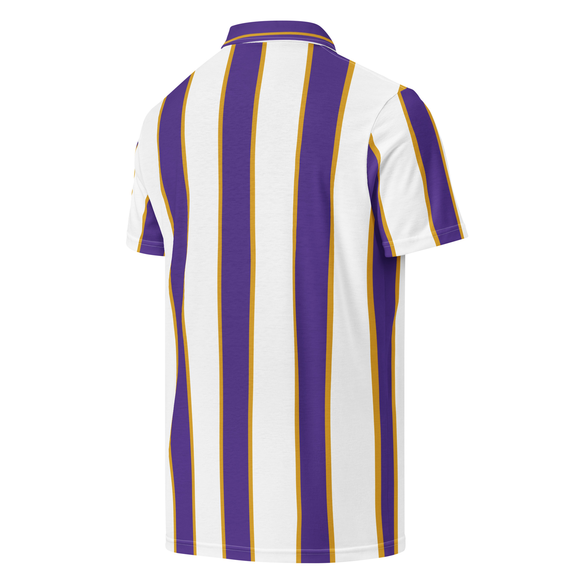 Anderlecht Slim Fit Polo | Purple & White Fan Shirt - Image 9
