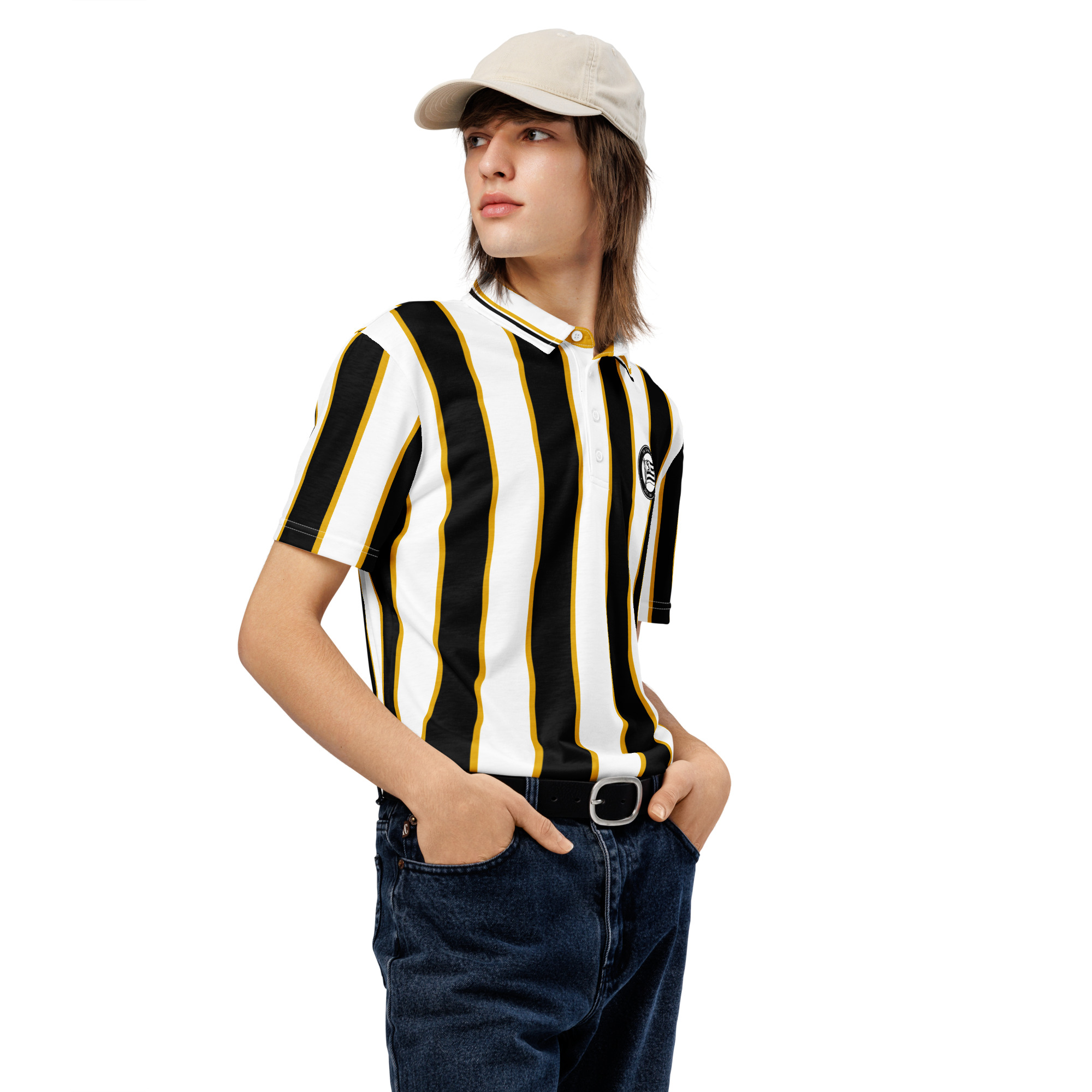 Sturm Graz Men’s Slim Fit Polo Shirt | Sturm Graz Fan Polo - Image 4