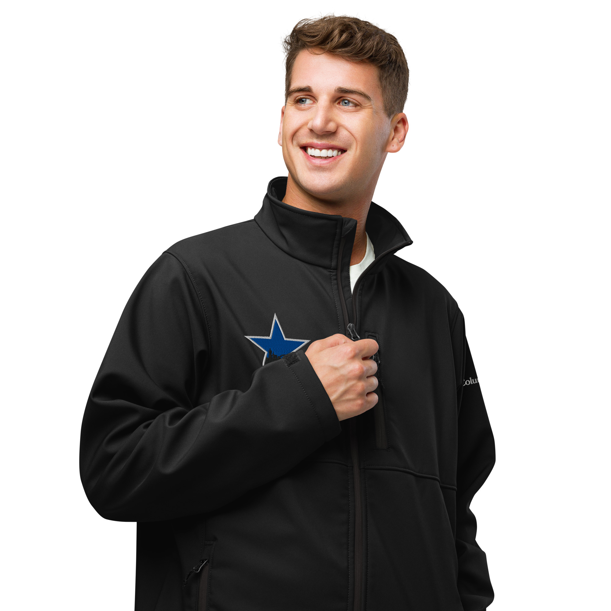 Newcastle Men's Columbia Soft Shell Jacket | Newcastle United Fan Jacket - Image 7