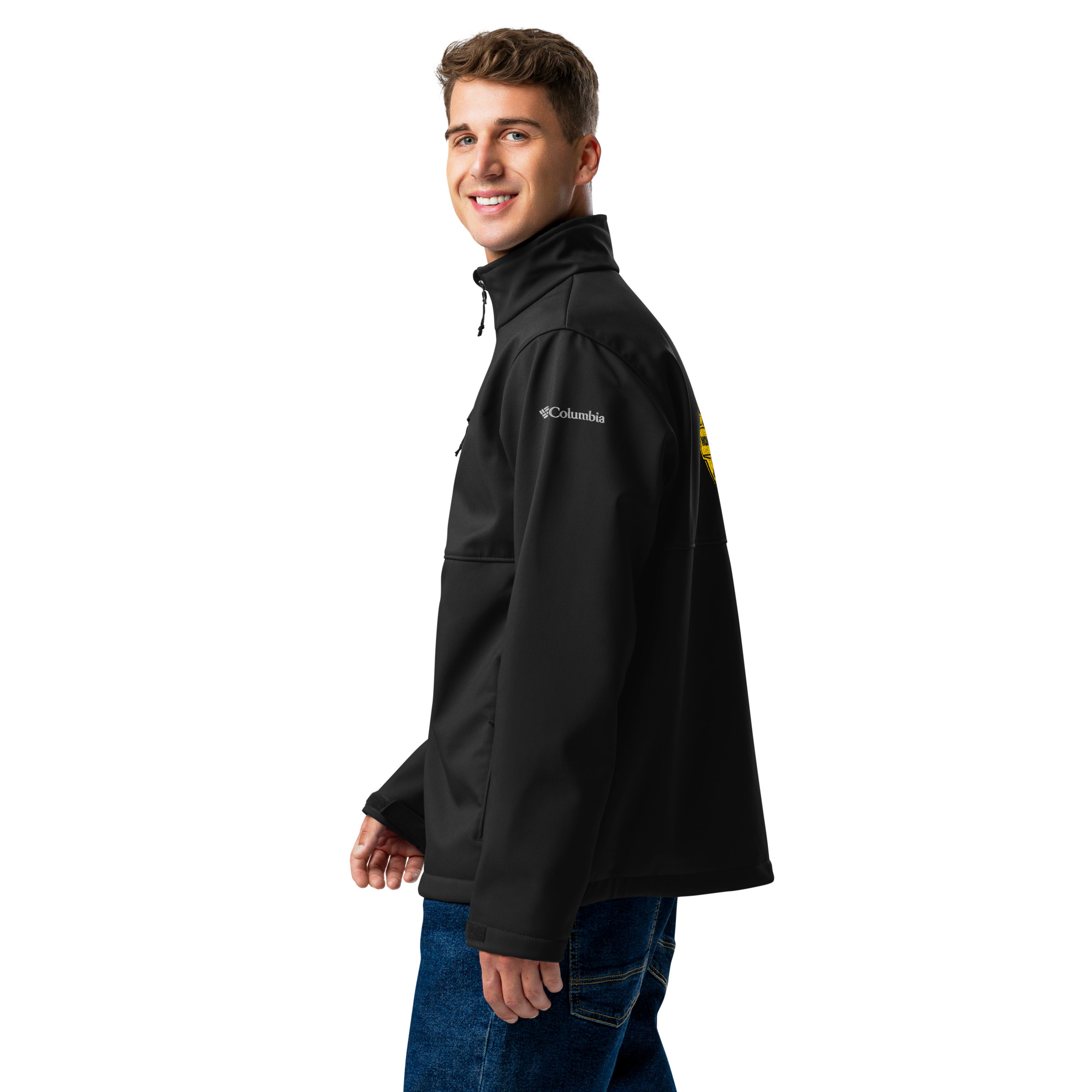 Newcastle Men's Columbia Soft Shell Jacket | Newcastle United Fan Jacket - Image 8