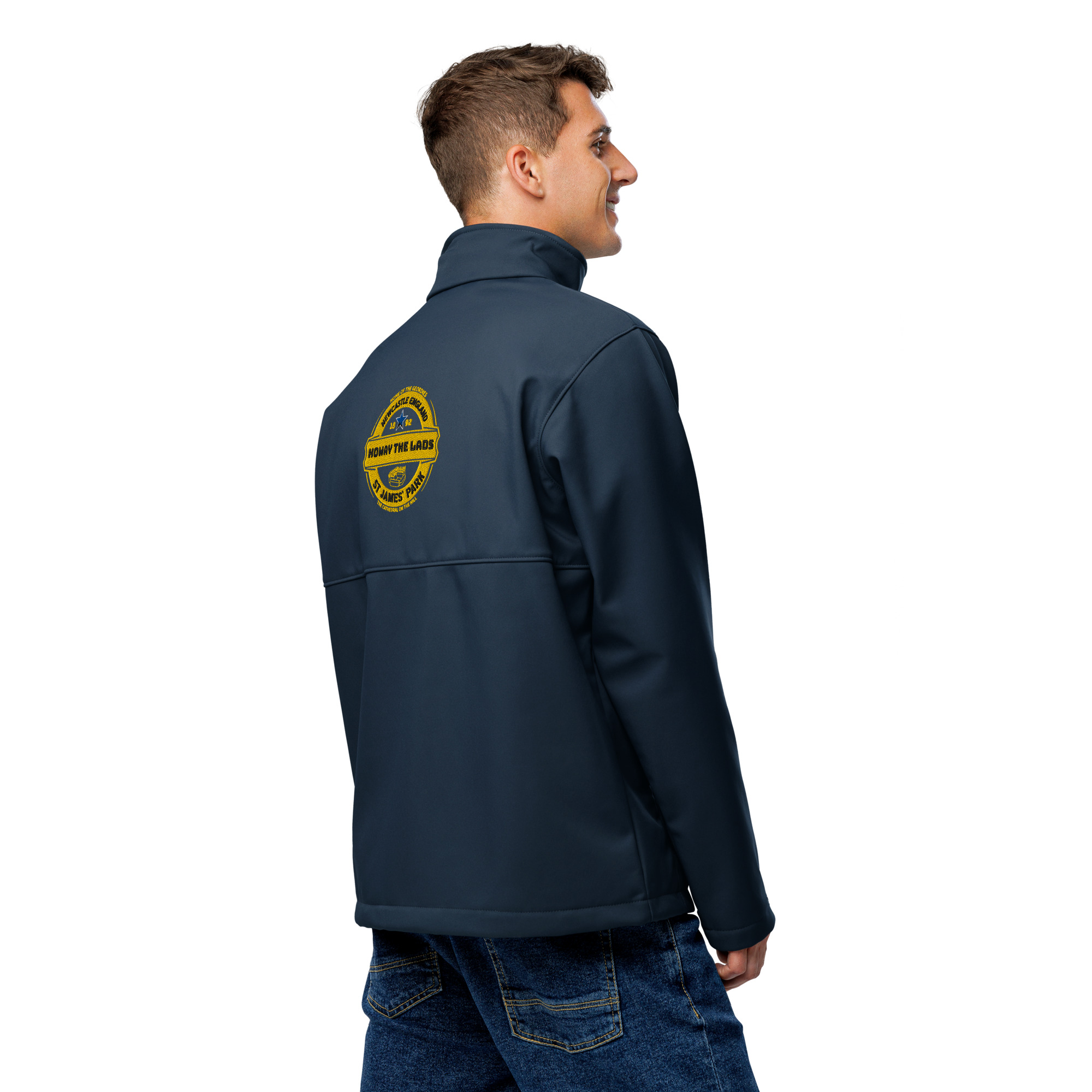 Newcastle Men's Columbia Soft Shell Jacket | Newcastle United Fan Jacket - Image 9