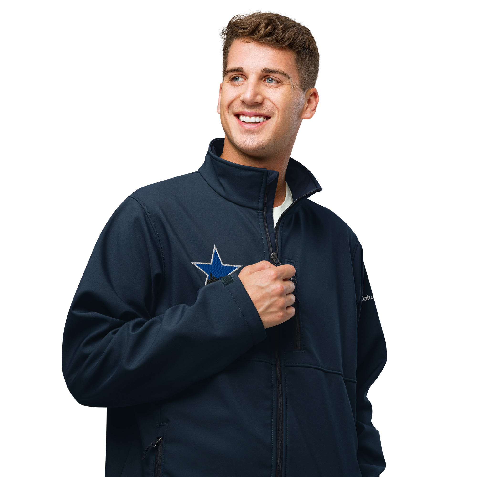Newcastle Men's Columbia Soft Shell Jacket | Newcastle United Fan Jacket - Image 11