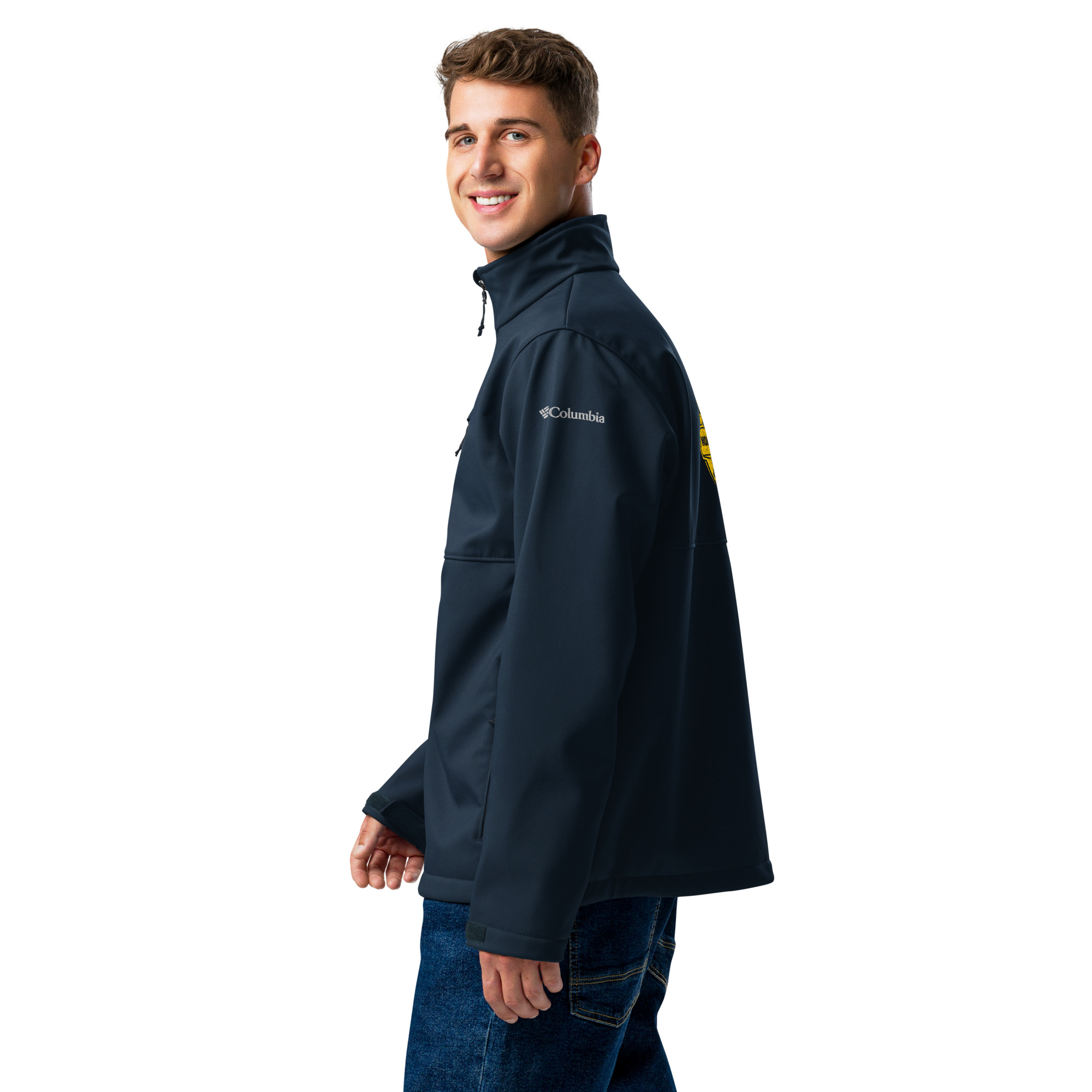 Newcastle Men's Columbia Soft Shell Jacket | Newcastle United Fan Jacket - Image 12