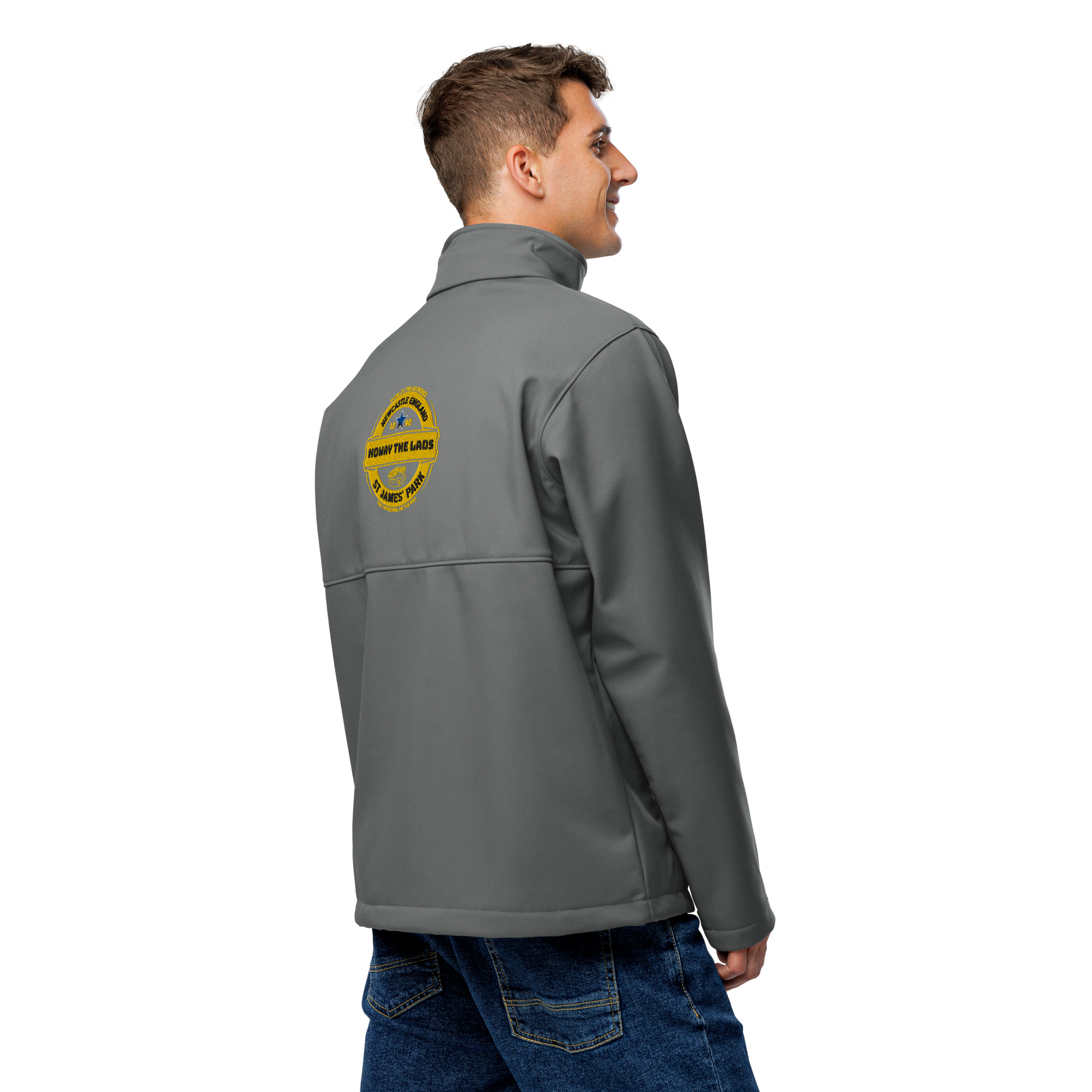 Newcastle Men's Columbia Soft Shell Jacket | Newcastle United Fan Jacket - Image 13