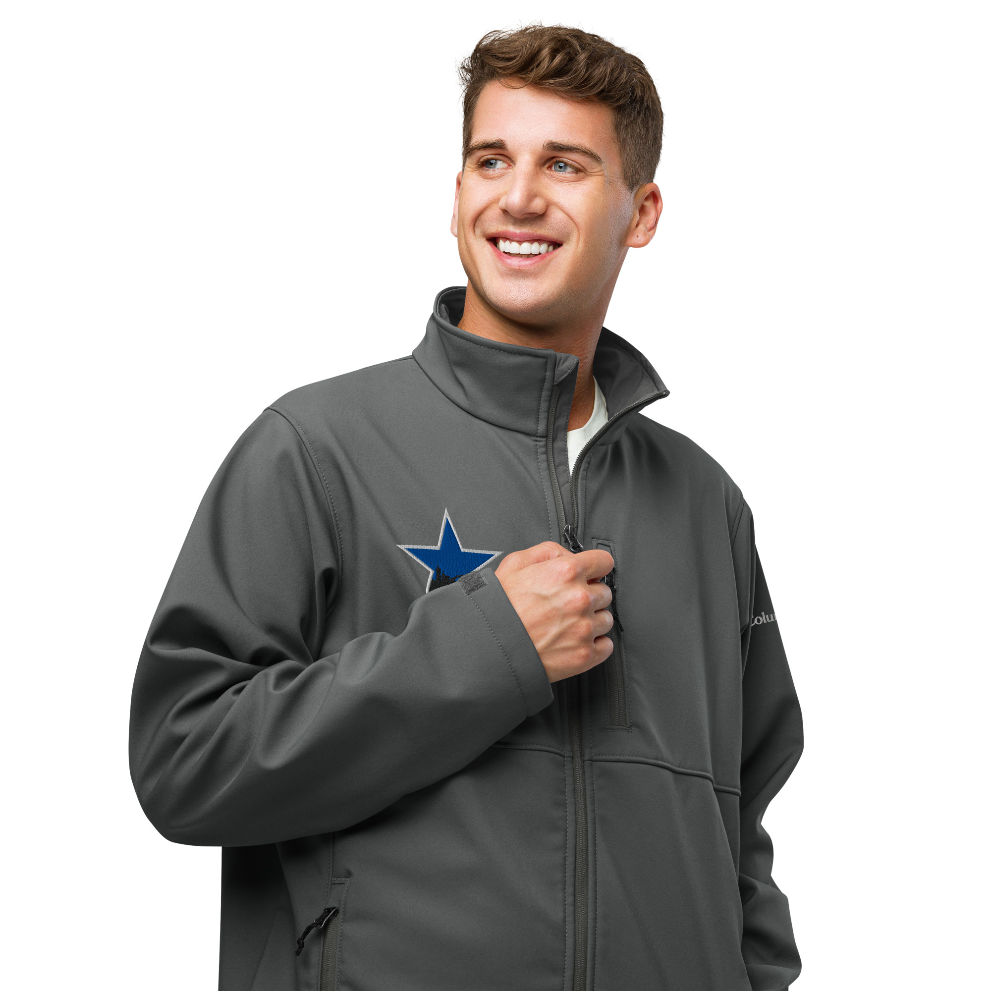 Newcastle Men's Columbia Soft Shell Jacket | Newcastle United Fan Jacket - Image 15