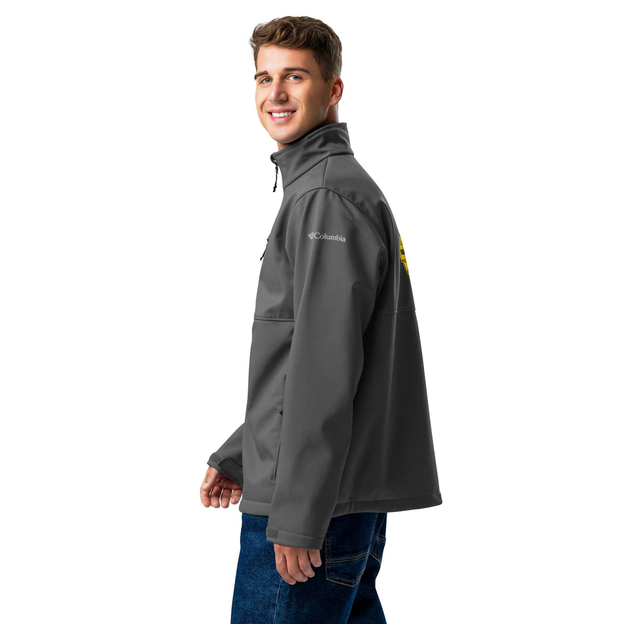 Newcastle Men's Columbia Soft Shell Jacket | Newcastle United Fan Jacket - Image 16