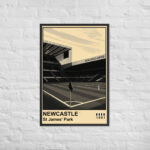 Newcastle St James Park Framed Photo Paper Poster | Newcastle United Football Wall Art