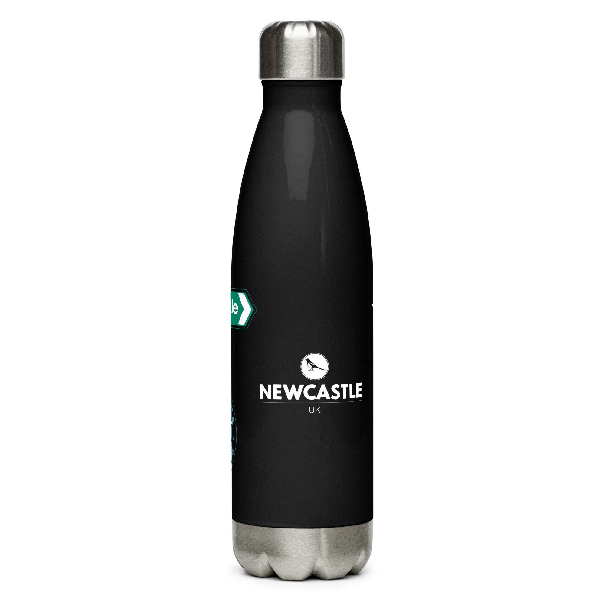Newcastle Stainless Steel Water Bottle | Magpies Football Fan Bottle