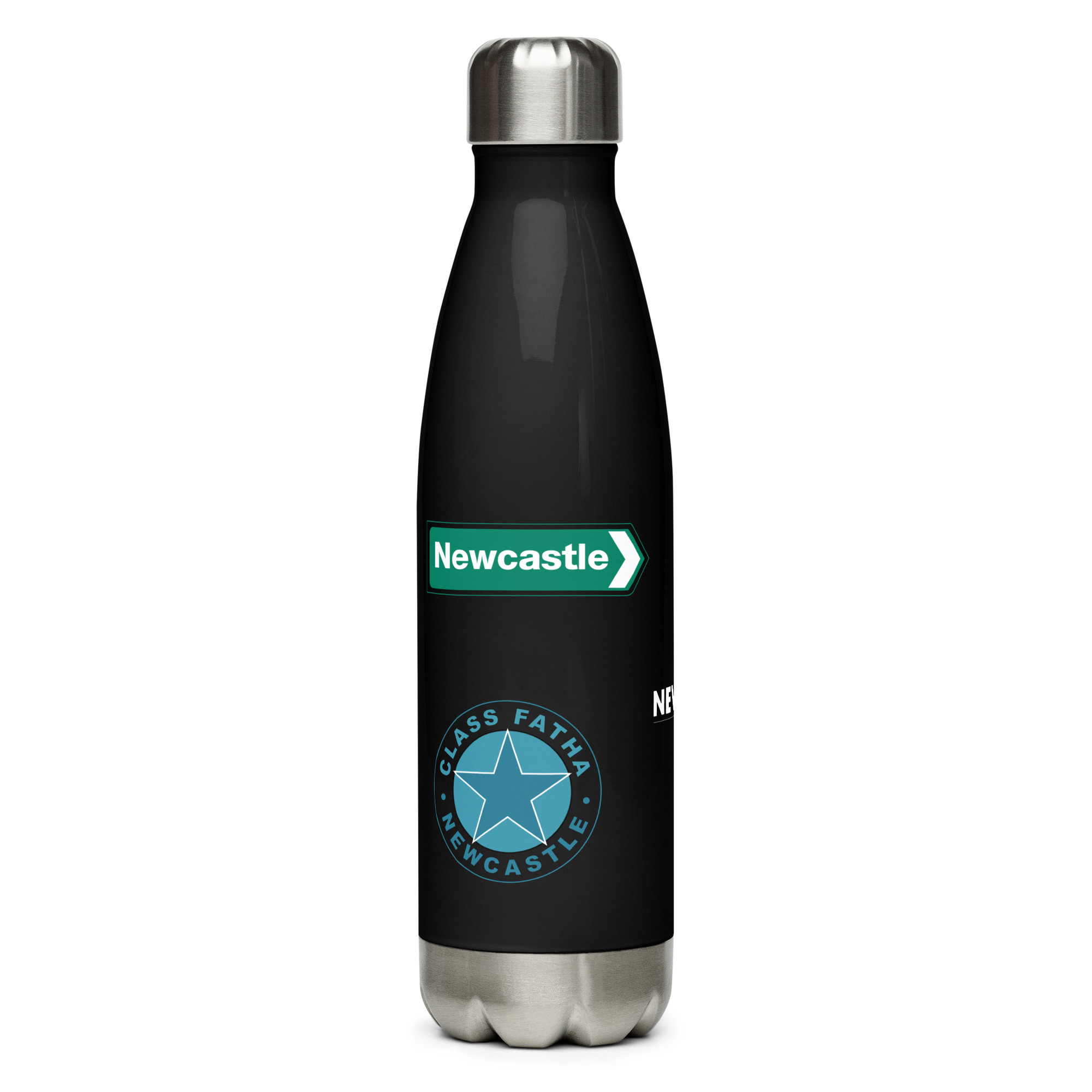Newcastle Stainless Steel Water Bottle | Magpies Football Fan Bottle - Image 8