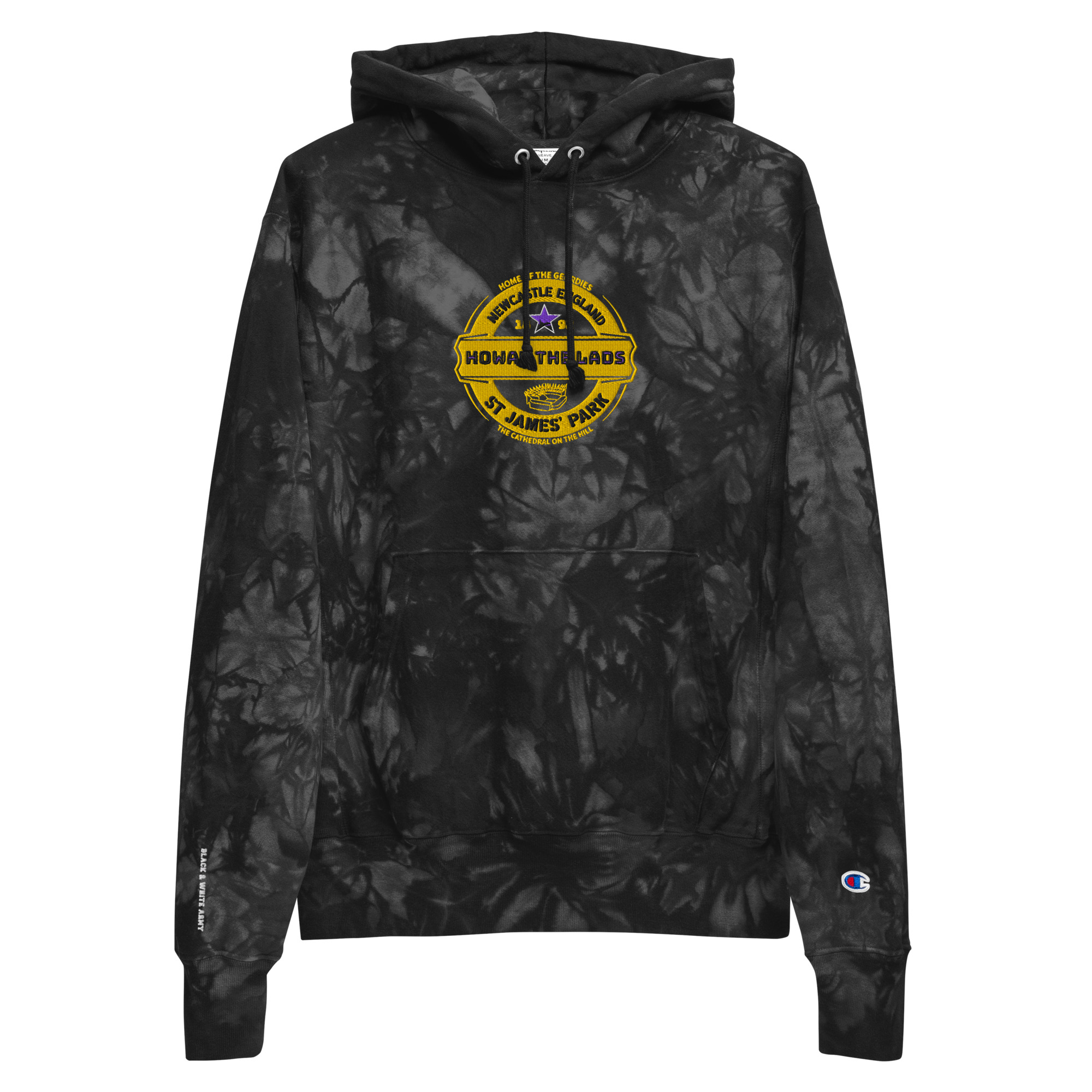 Newcastle Howay The Lads Hoodie | Newcastle United Tie-Dye Hoodie - Image 6
