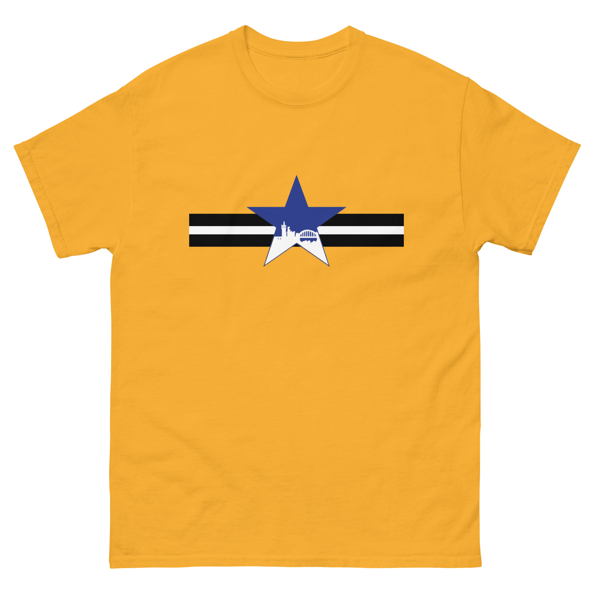 Newcastle Blue Star Shirt | Newcastle Magpies Fan T-Shirt | Newcastle United Gift For Fans - Image 24