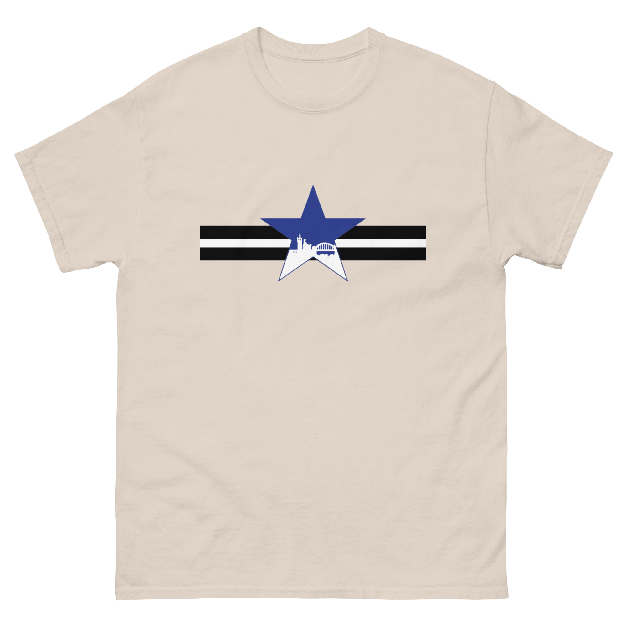 Newcastle Blue Star Shirt | Newcastle Magpies Fan T-Shirt | Newcastle United Gift For Fans - Image 30