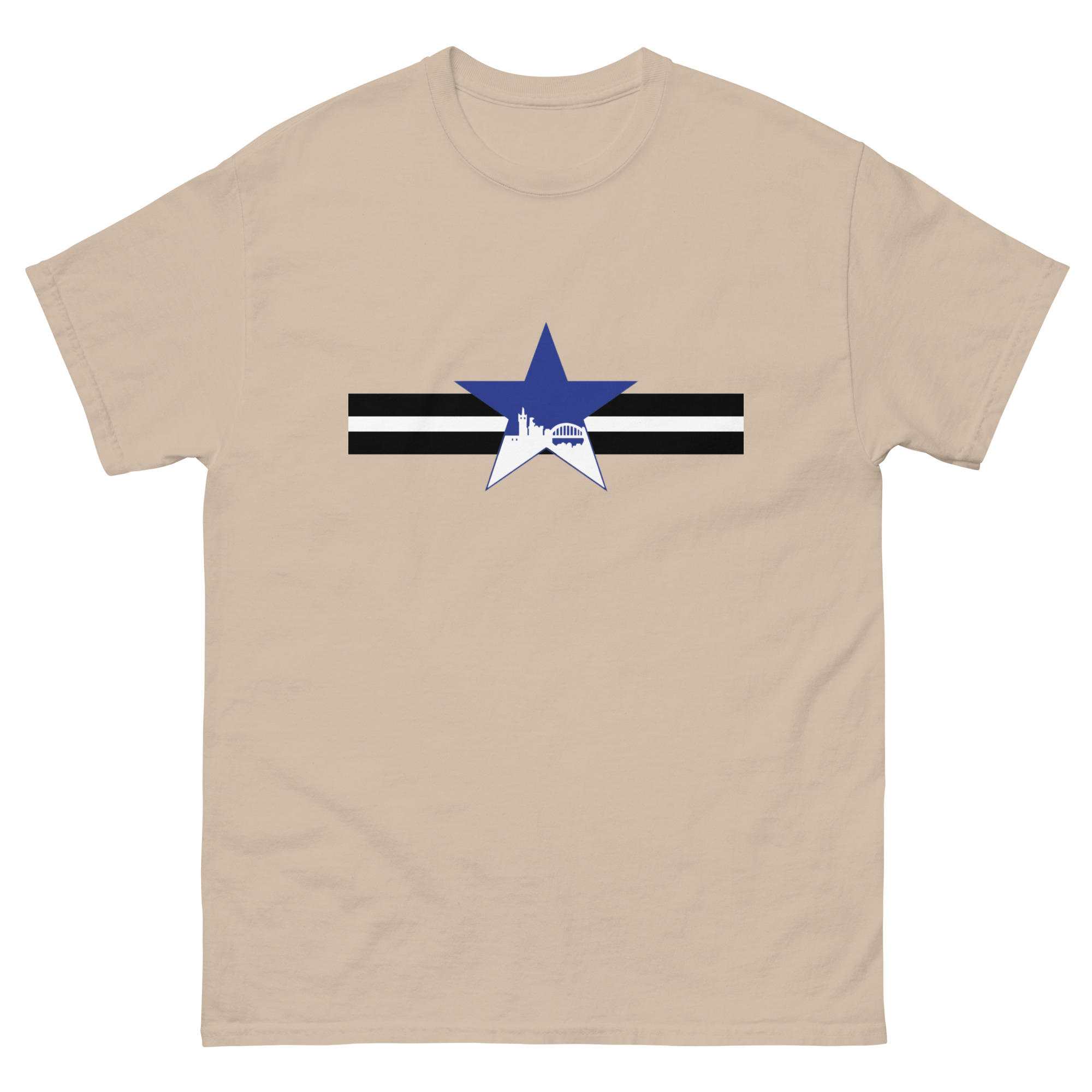 Newcastle Blue Star Shirt | Newcastle Magpies Fan T-Shirt | Newcastle United Gift For Fans - Image 28