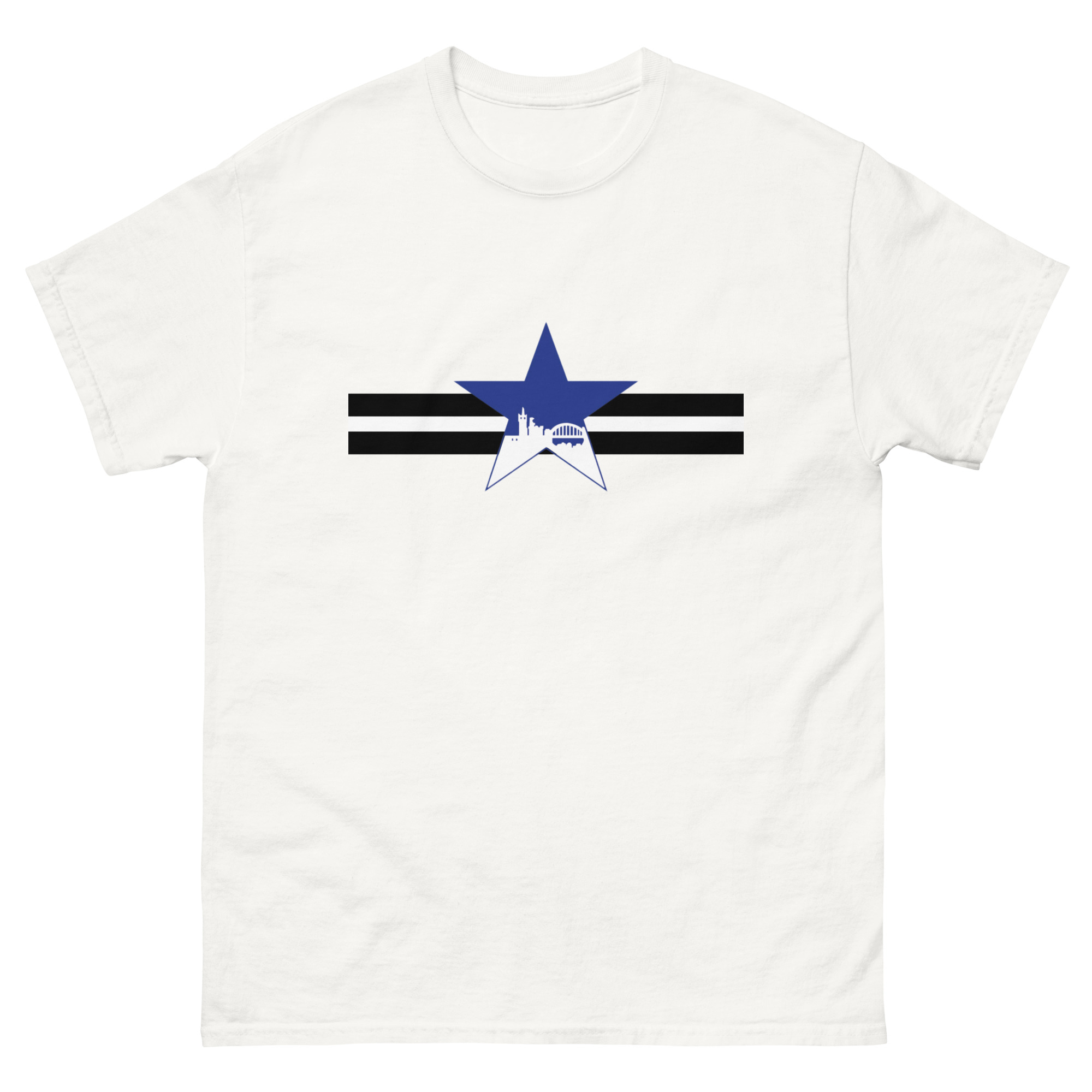 Newcastle Blue Star Shirt | Newcastle Magpies Fan T-Shirt | Newcastle United Gift For Fans - Image 34