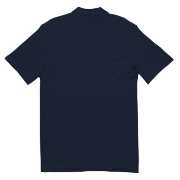 Newcastle Geordie Class Fatha Badge Unisex Pique Polo Shirt - Navy, M