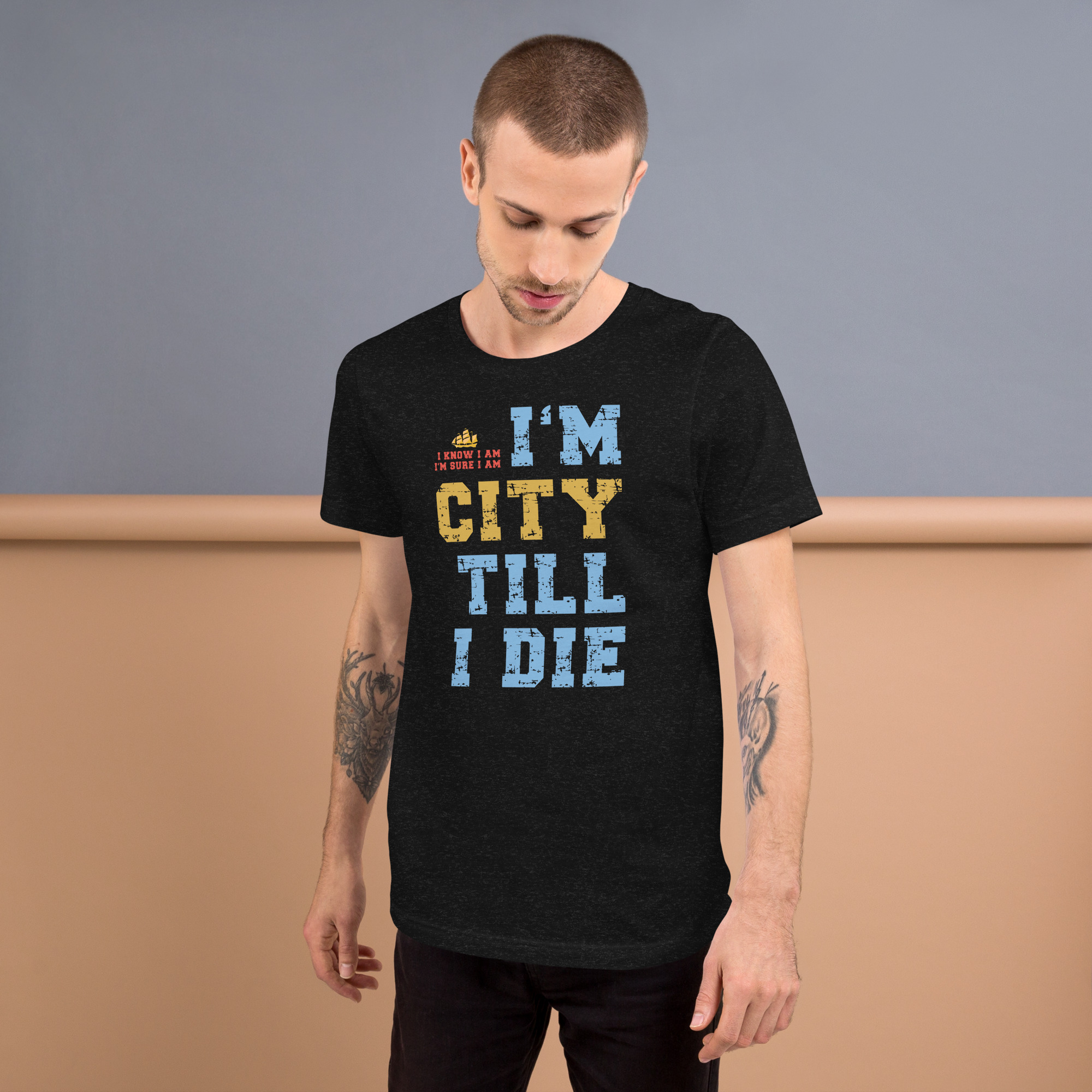 I'm City Till I Die Unisex T-Shirt - Image 3