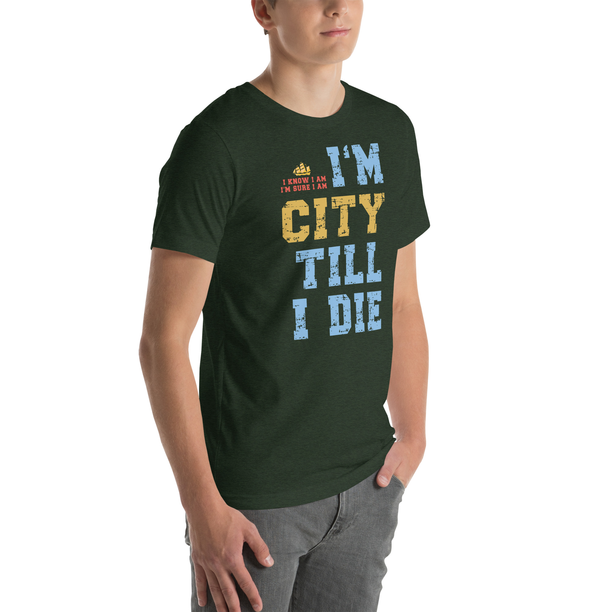 I'm City Till I Die Unisex T-Shirt - Image 45