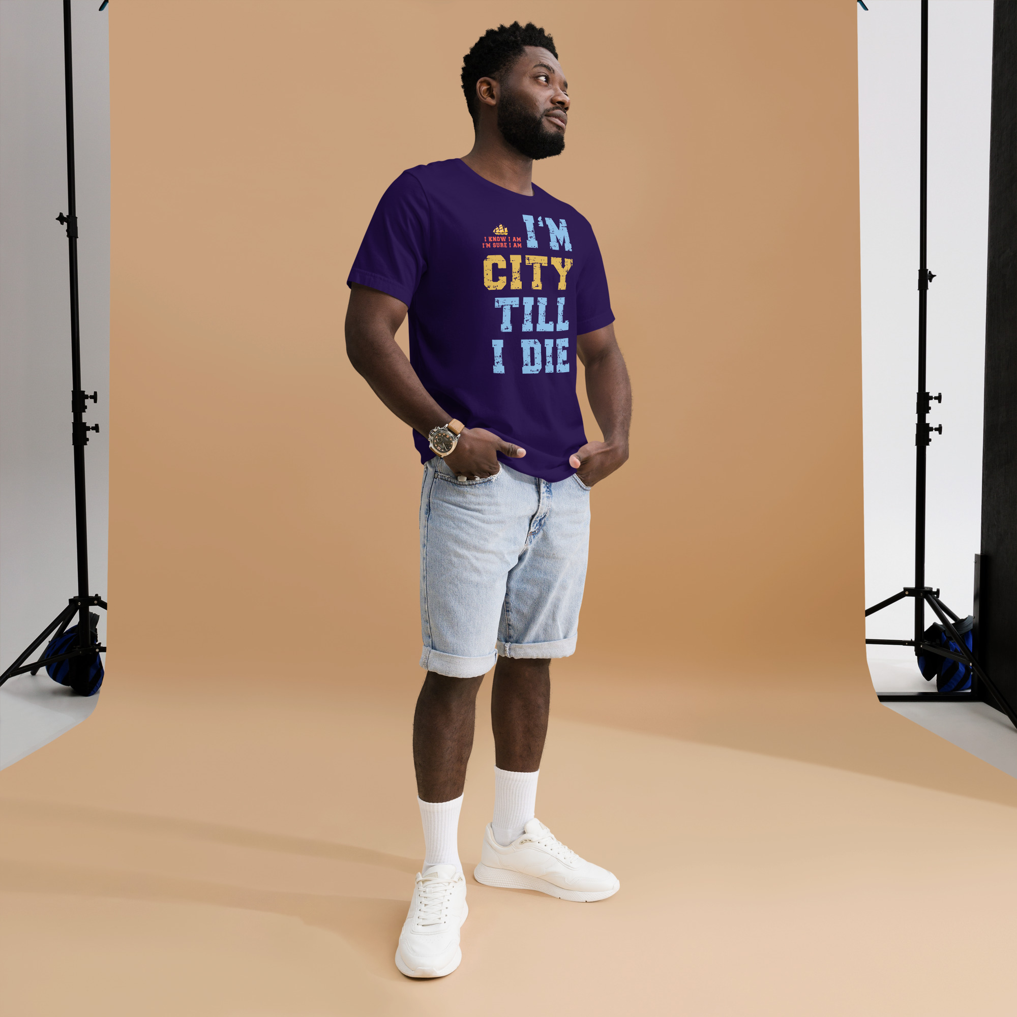 I'm City Till I Die Unisex T-Shirt - Image 6