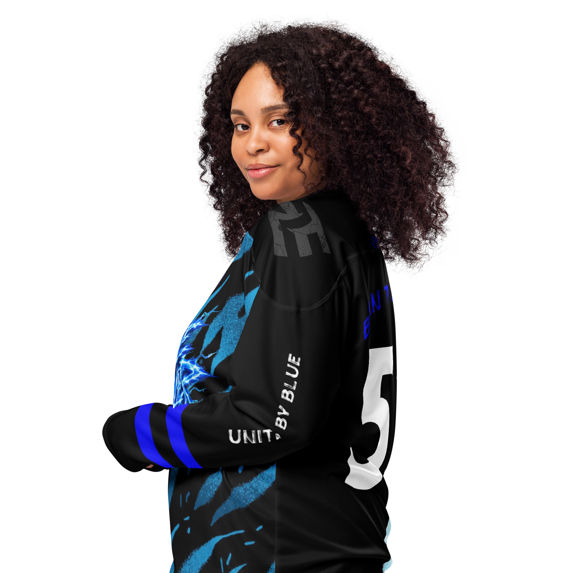 Blue Power Al Hilal Fans Jersey – Blue Football Fan Streetwear, Saudi Football Supporter Shirt - Image 8