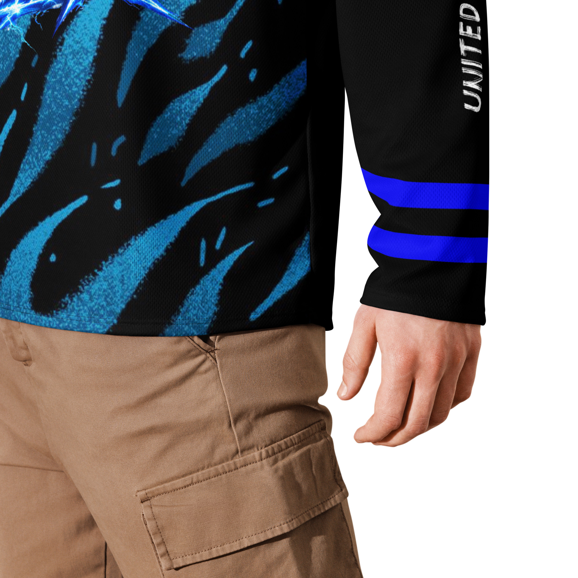 Blue Power Al Hilal Fans Jersey – Blue Football Fan Streetwear, Saudi Football Supporter Shirt - Image 14