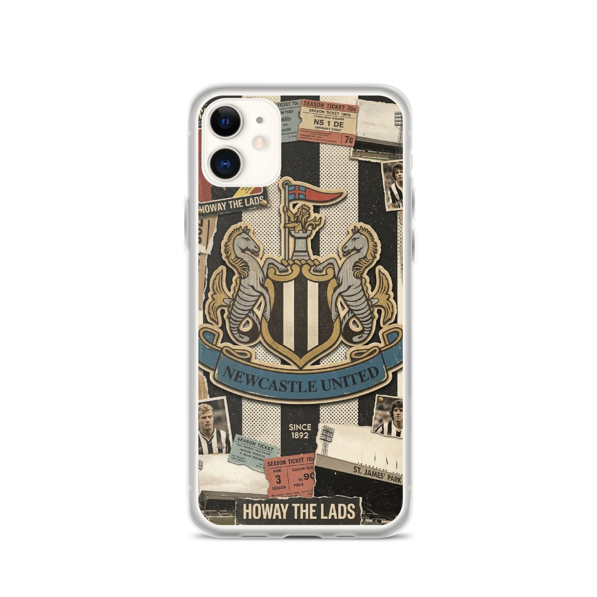 Newcastle Howay The Lads iPhone® Case – Magpies Football Fan Gift - Image 6