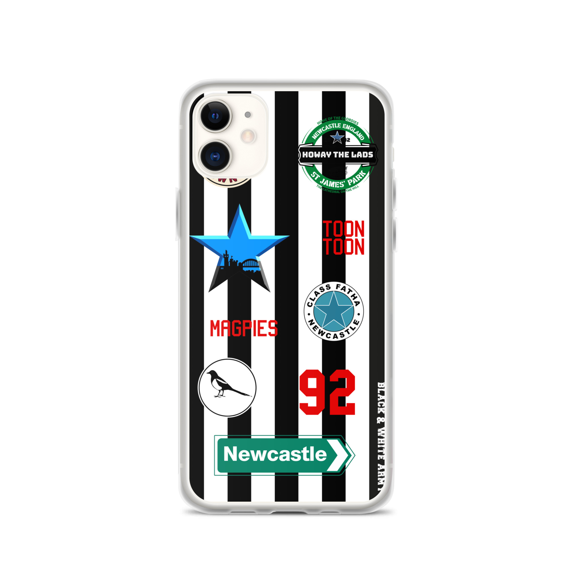 Howay The Lads iPhone® Case – Newcastle Magpies Football Fan Gift - Image 6