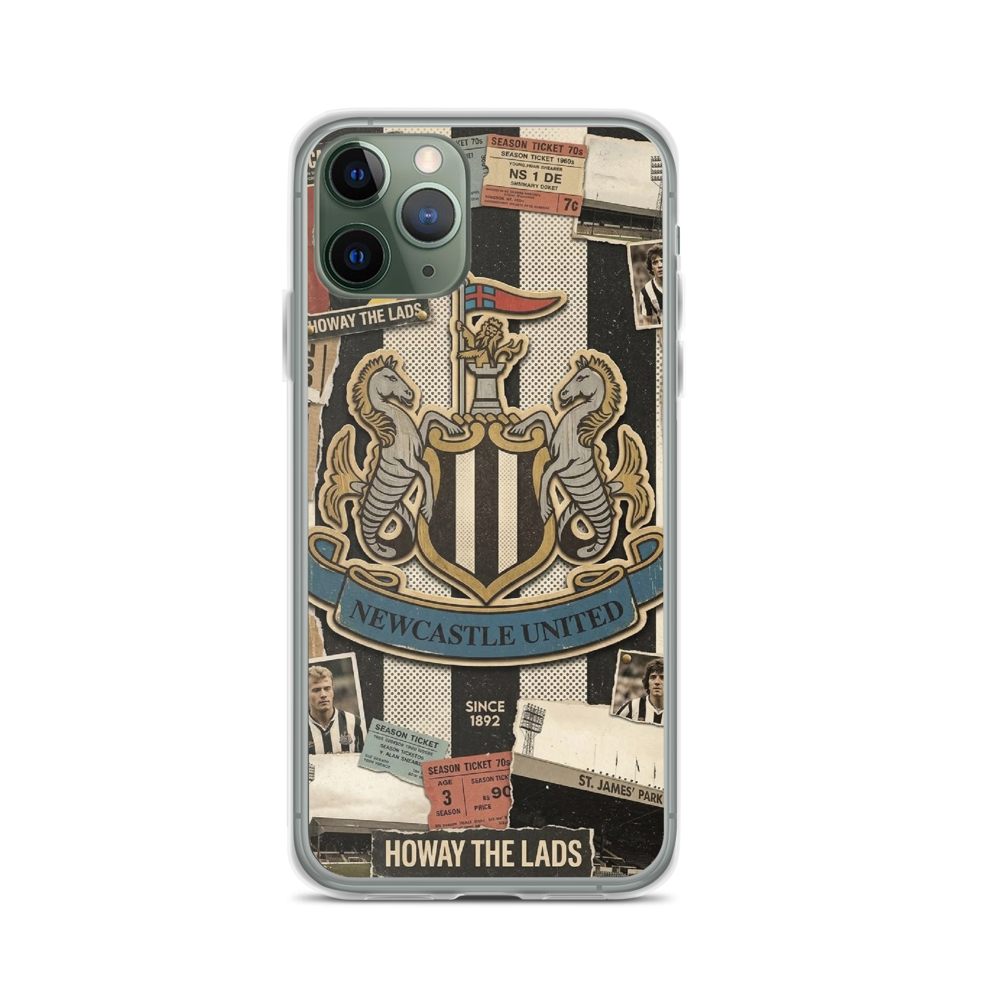 Newcastle Howay The Lads iPhone® Case – Magpies Football Fan Gift - Image 4