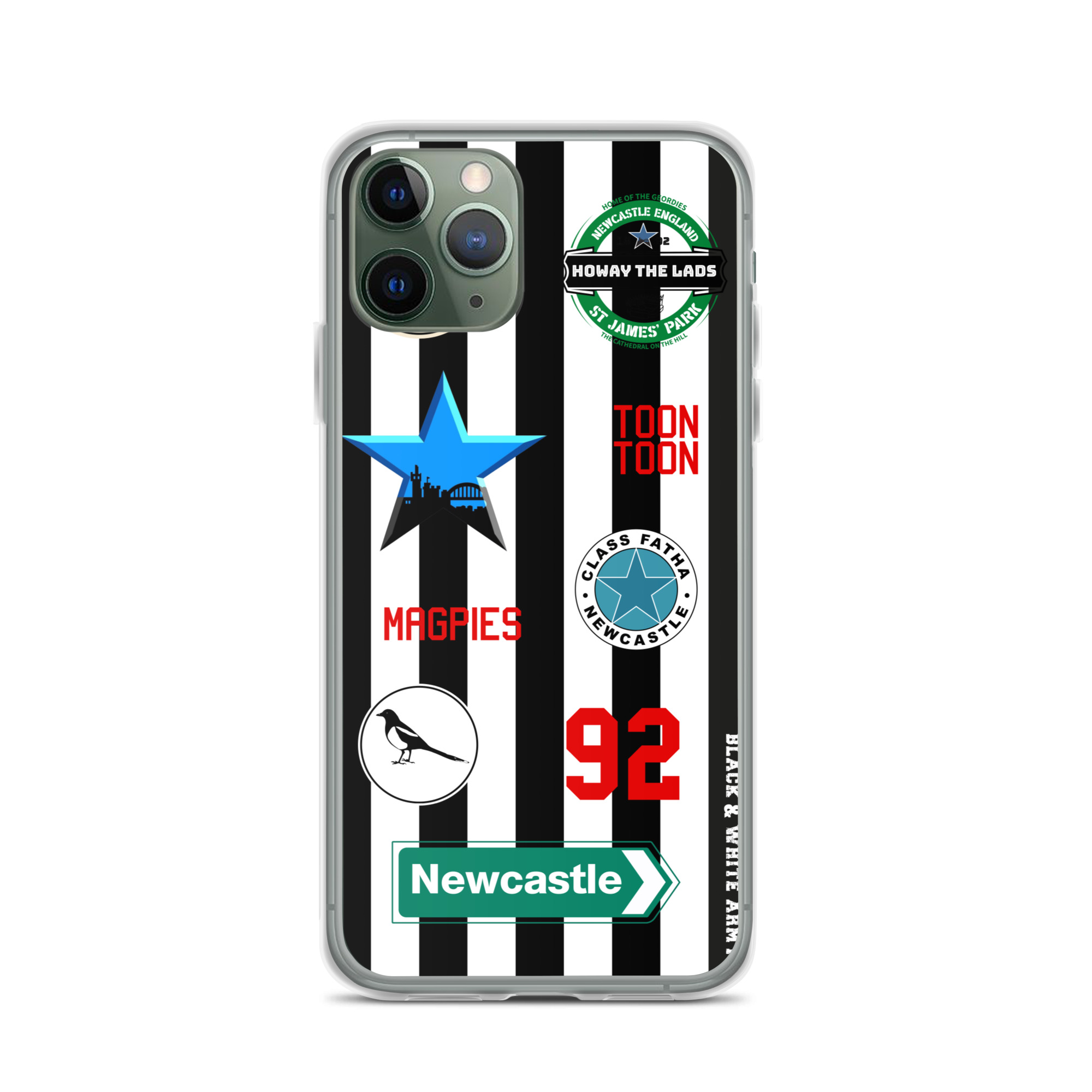 Howay The Lads iPhone® Case – Newcastle Magpies Football Fan Gift - Image 4