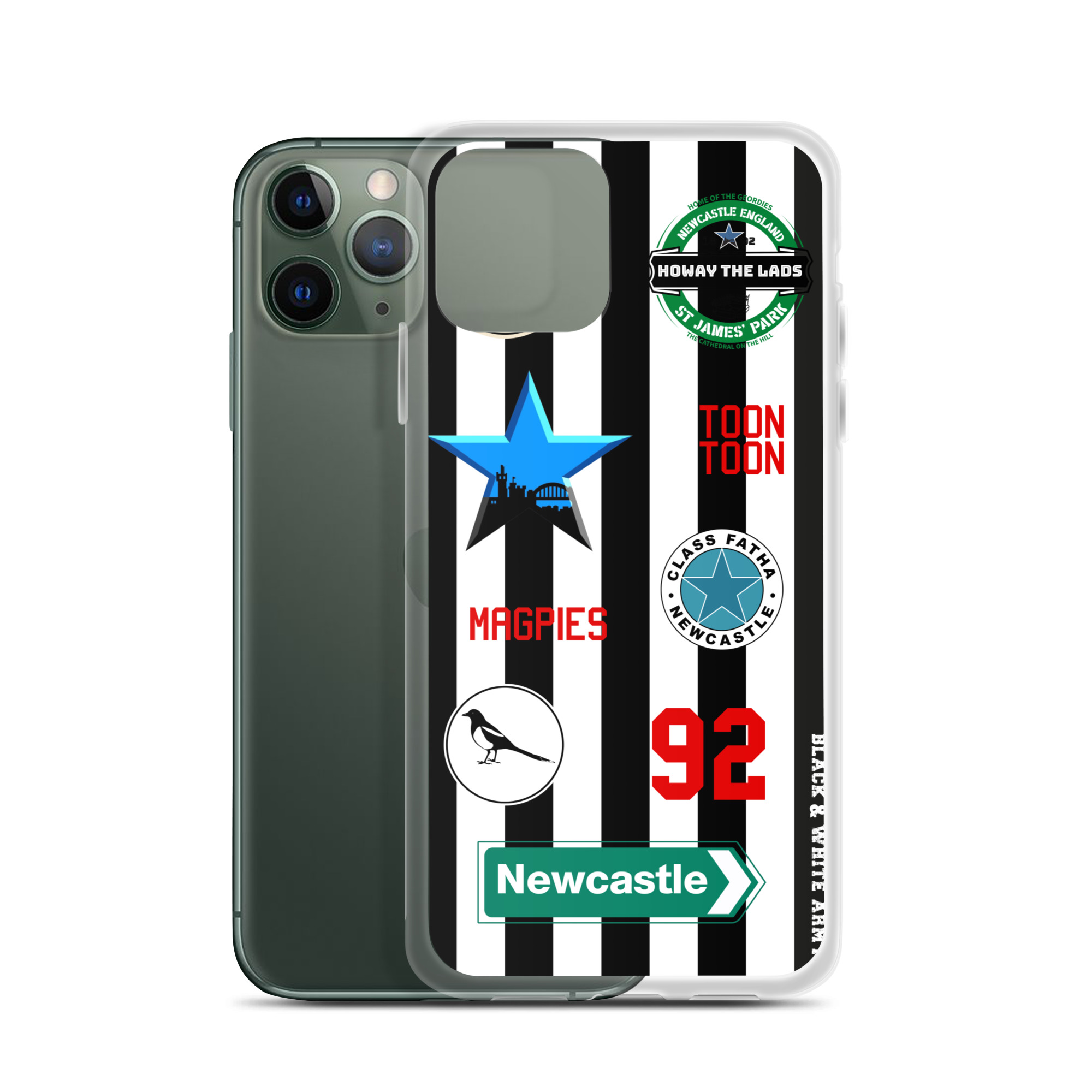 Howay The Lads iPhone® Case – Newcastle Magpies Football Fan Gift - Image 5