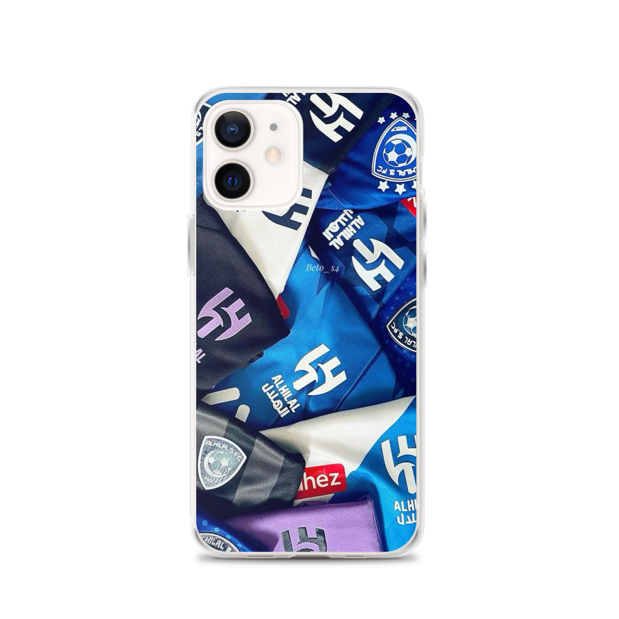Al Hilal Saudi Club Blue Power Clear Case for iPhone® - Image 7