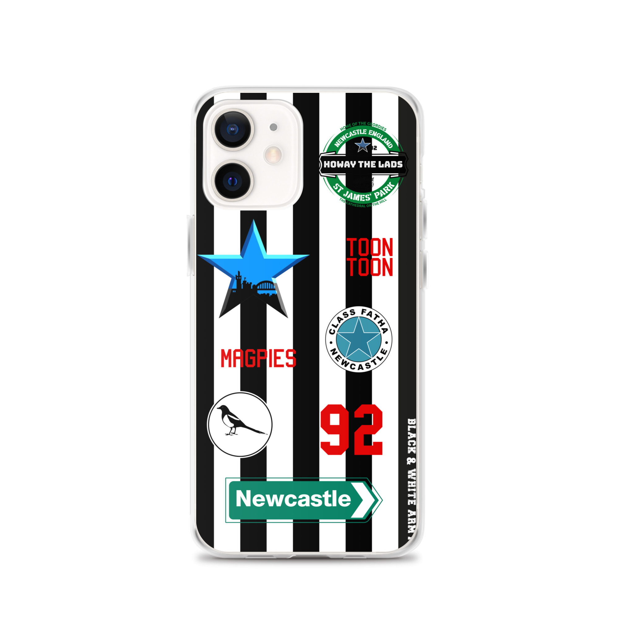 Howay The Lads iPhone® Case – Newcastle Magpies Football Fan Gift - Image 14