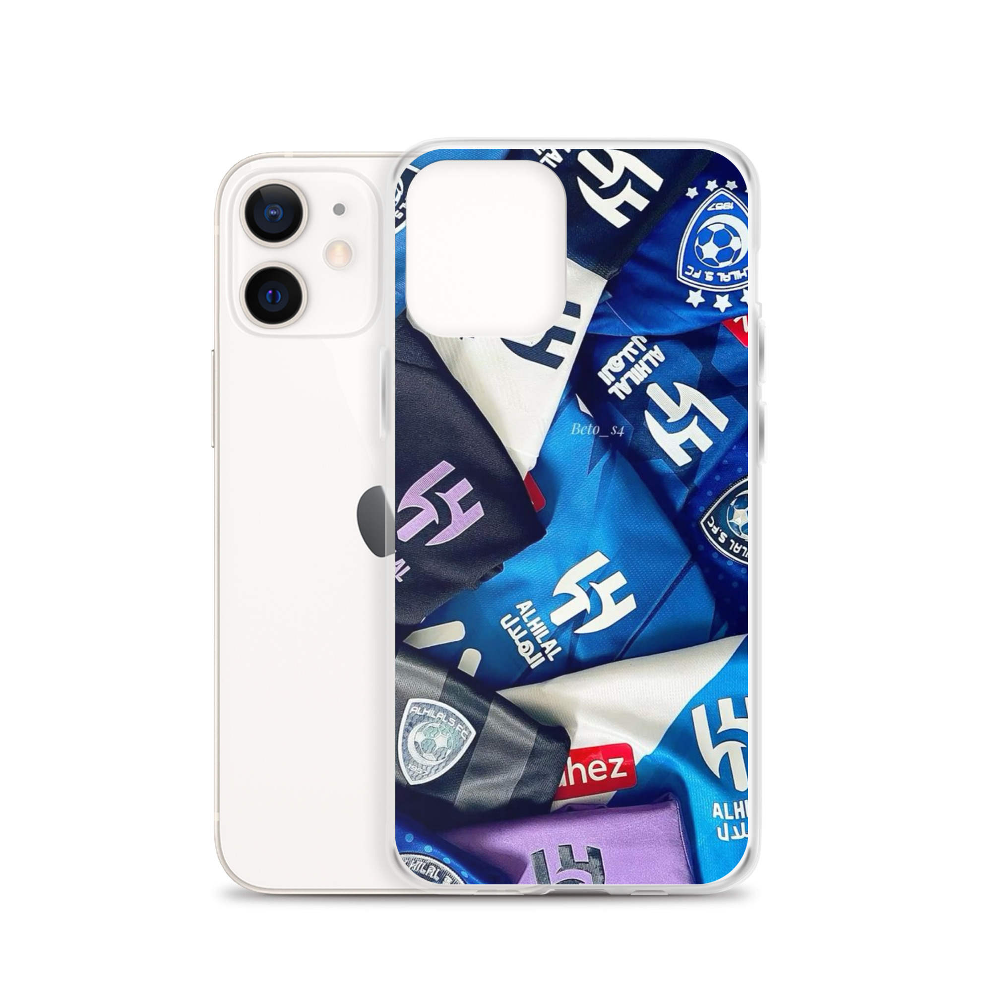 Al Hilal Saudi Club Blue Power Clear Case for iPhone® - Image 8