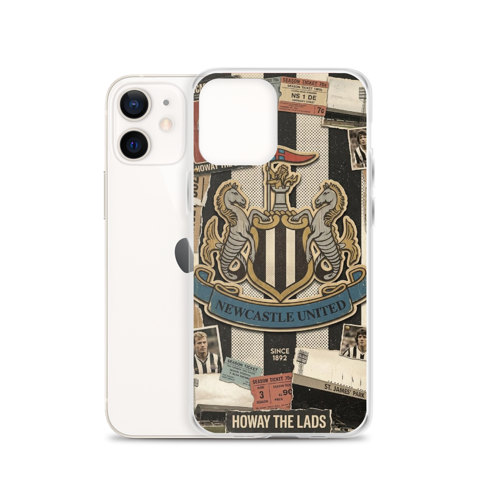 Newcastle Howay The Lads iPhone® Case – Magpies Football Fan Gift - Image 15